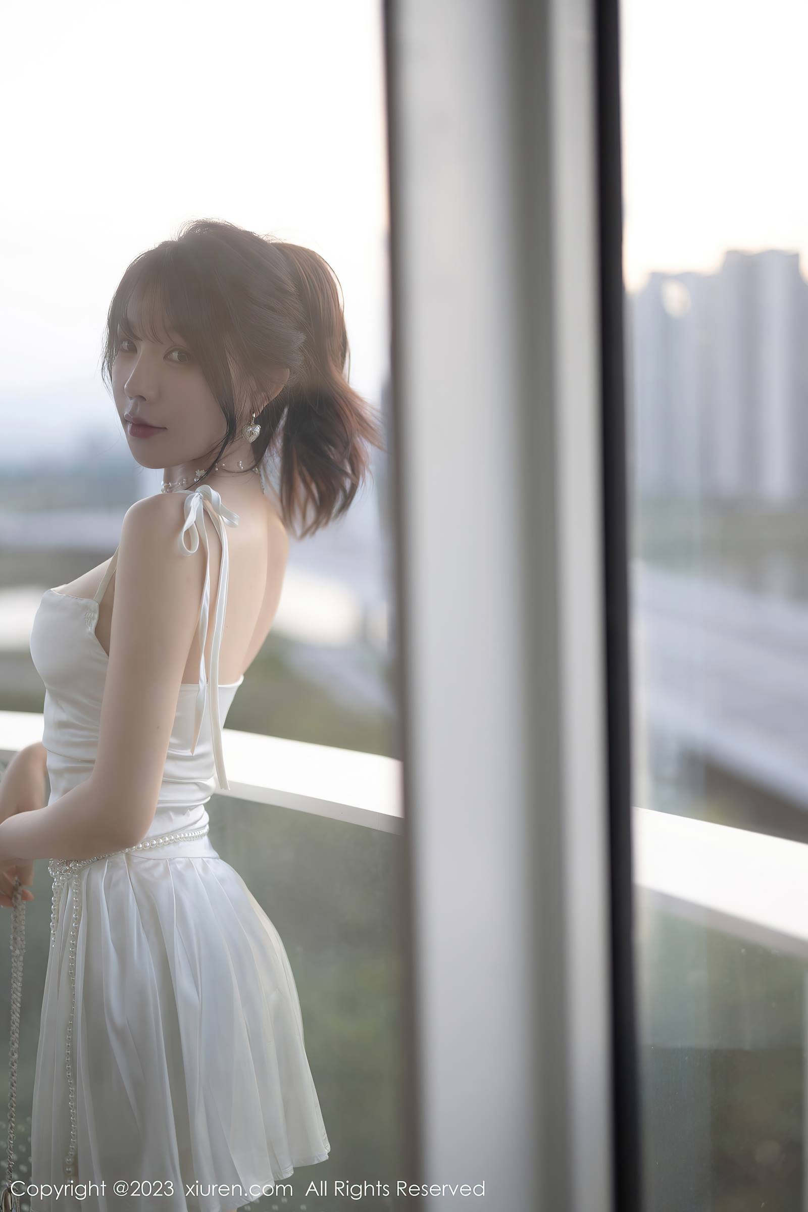 图片[25]-[Xiuren秀人网]2023.12.29 NO.7889 徐莉芝Booty 白色高跟鞋 [26+1P] – 速更版-美库