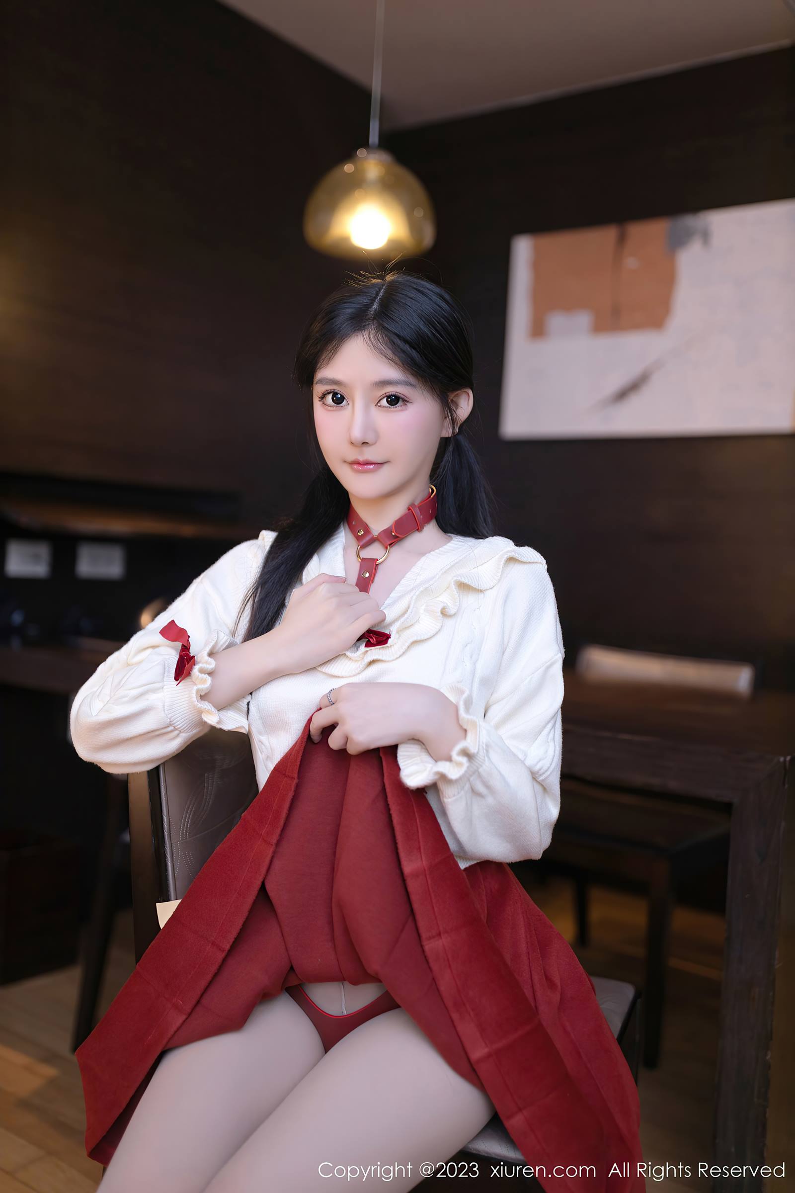 图片[10]-[Xiuren秀人网]2023.12.29 NO.7890 幼幼 小红群群 [9+1P] – 速更版-美库