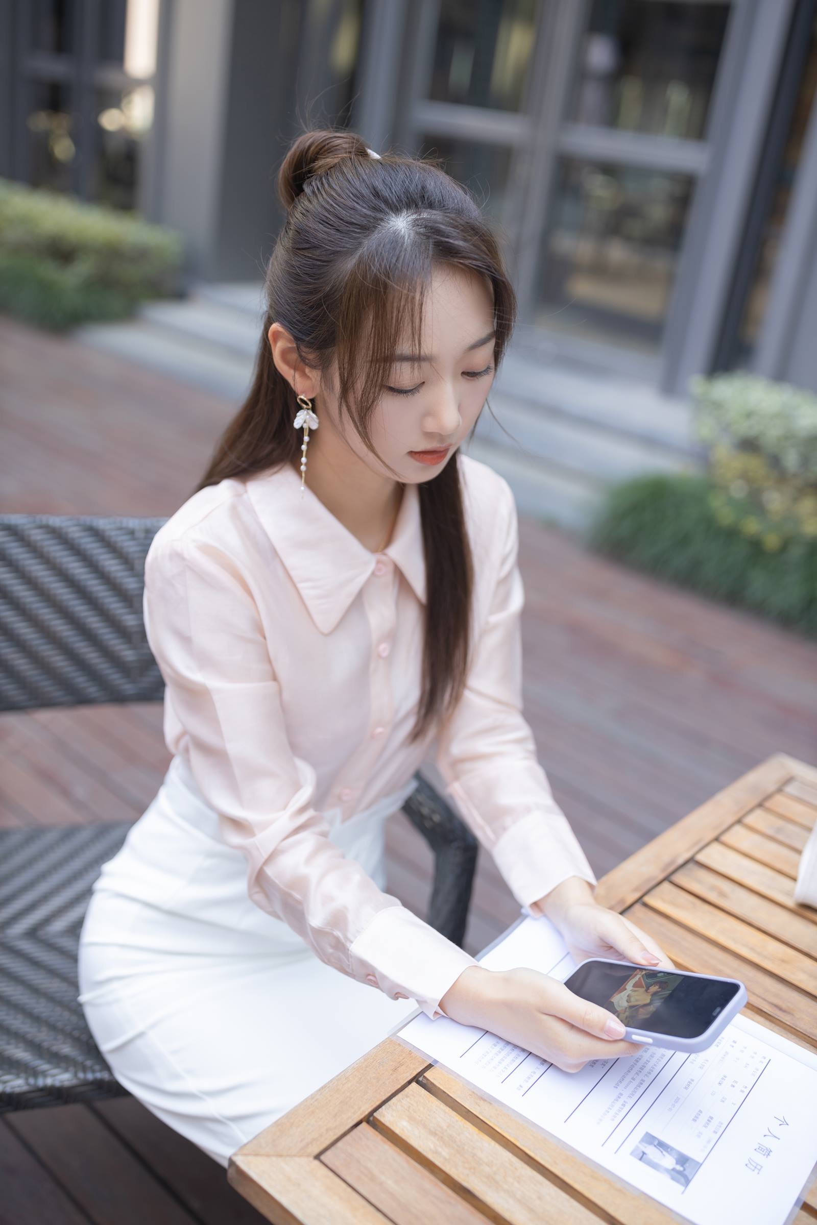 图片[23]-秀人内购@唐安琪 内购无水印 疫情下找工作写真 [44P] – 速更版-美库