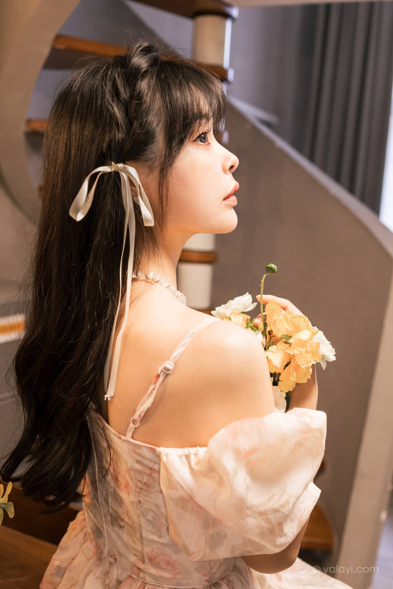 图片[12]-[YALAYI雅拉伊]2023.11.01 NO.1085 小花裙少女 程小蝶[45+1P] – 速更版-美库