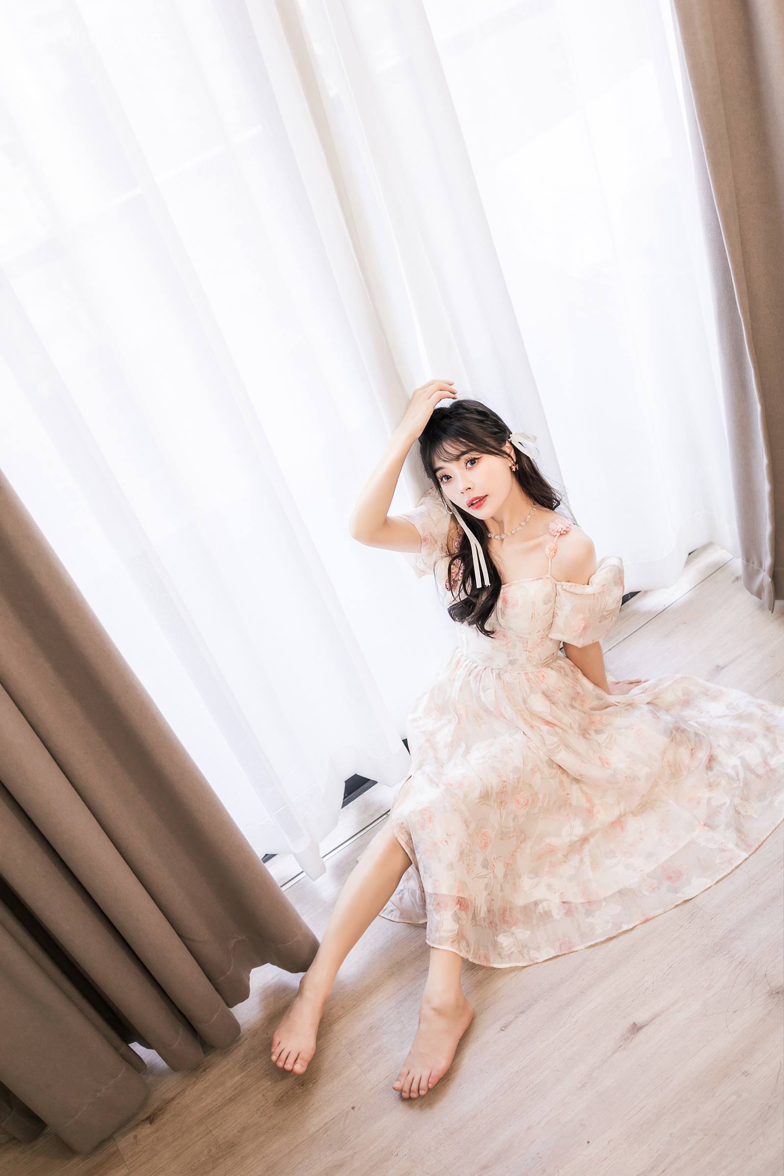 图片[20]-[YALAYI雅拉伊]2023.11.01 NO.1085 小花裙少女 程小蝶[45+1P] – 速更版-美库