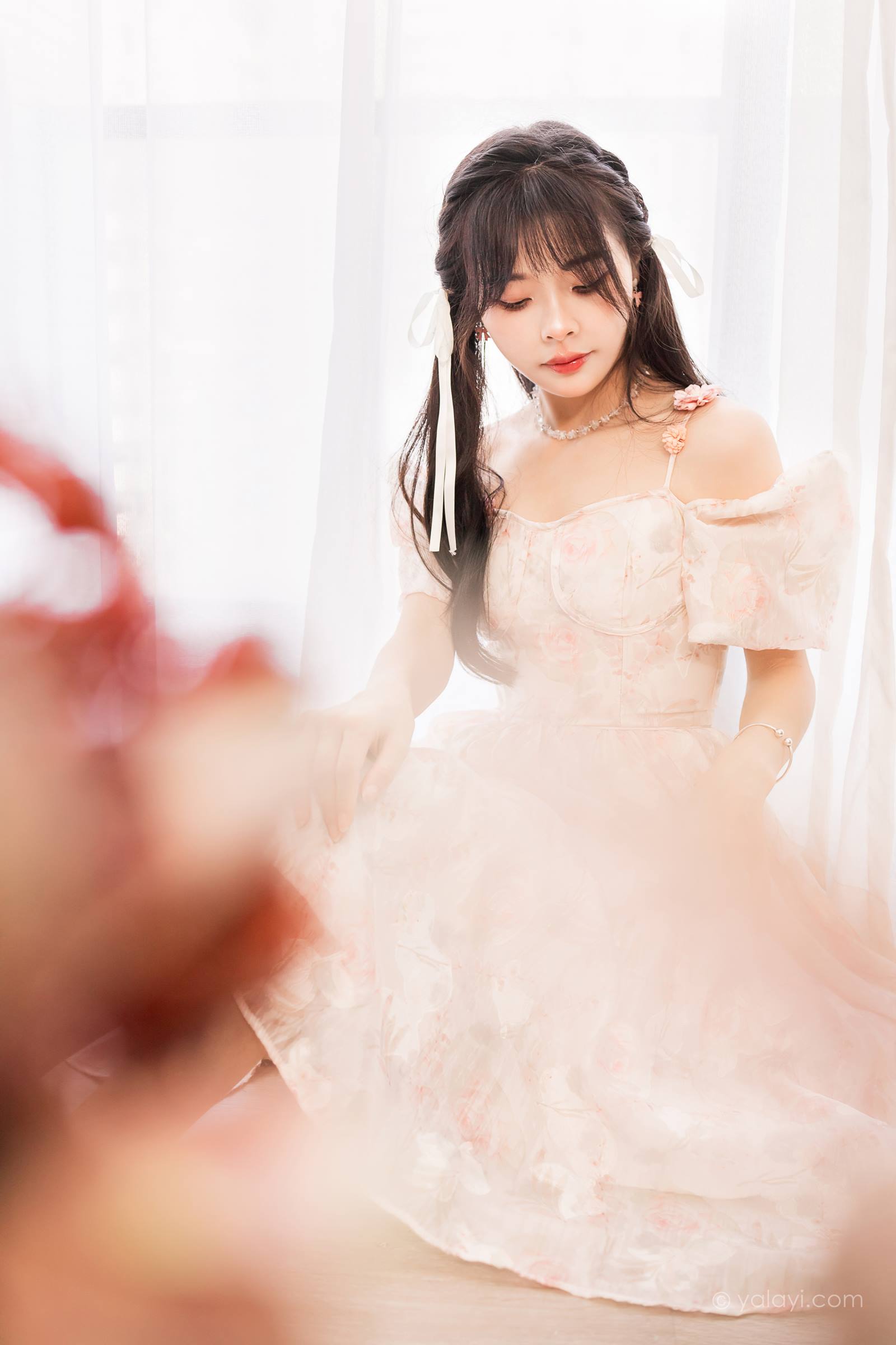 图片[33]-[YALAYI雅拉伊]2023.11.01 NO.1085 小花裙少女 程小蝶[45+1P] – 速更版-美库