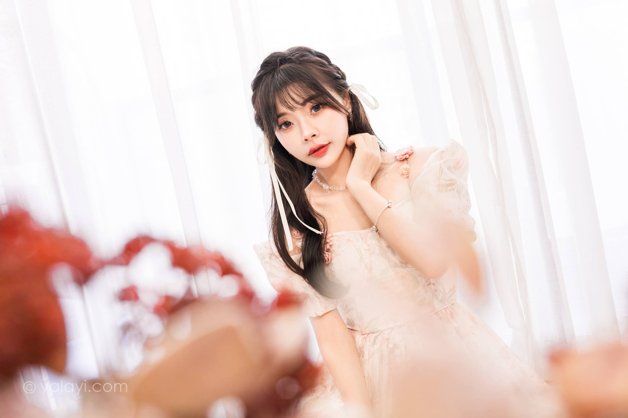 图片[35]-[YALAYI雅拉伊]2023.11.01 NO.1085 小花裙少女 程小蝶[45+1P] – 速更版-美库