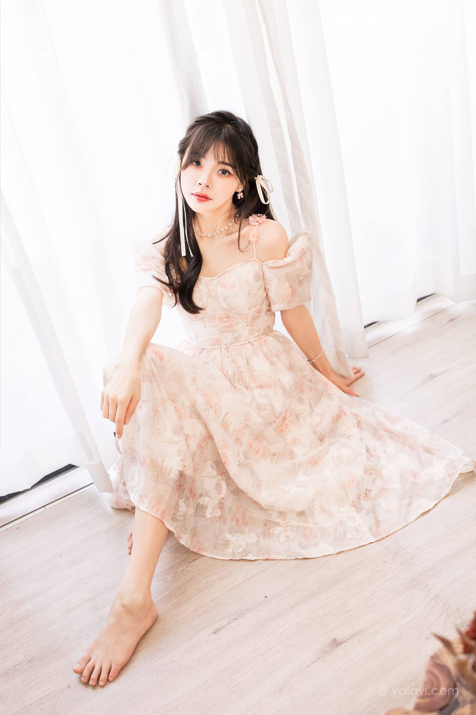 图片[37]-[YALAYI雅拉伊]2023.11.01 NO.1085 小花裙少女 程小蝶[45+1P] – 速更版-美库