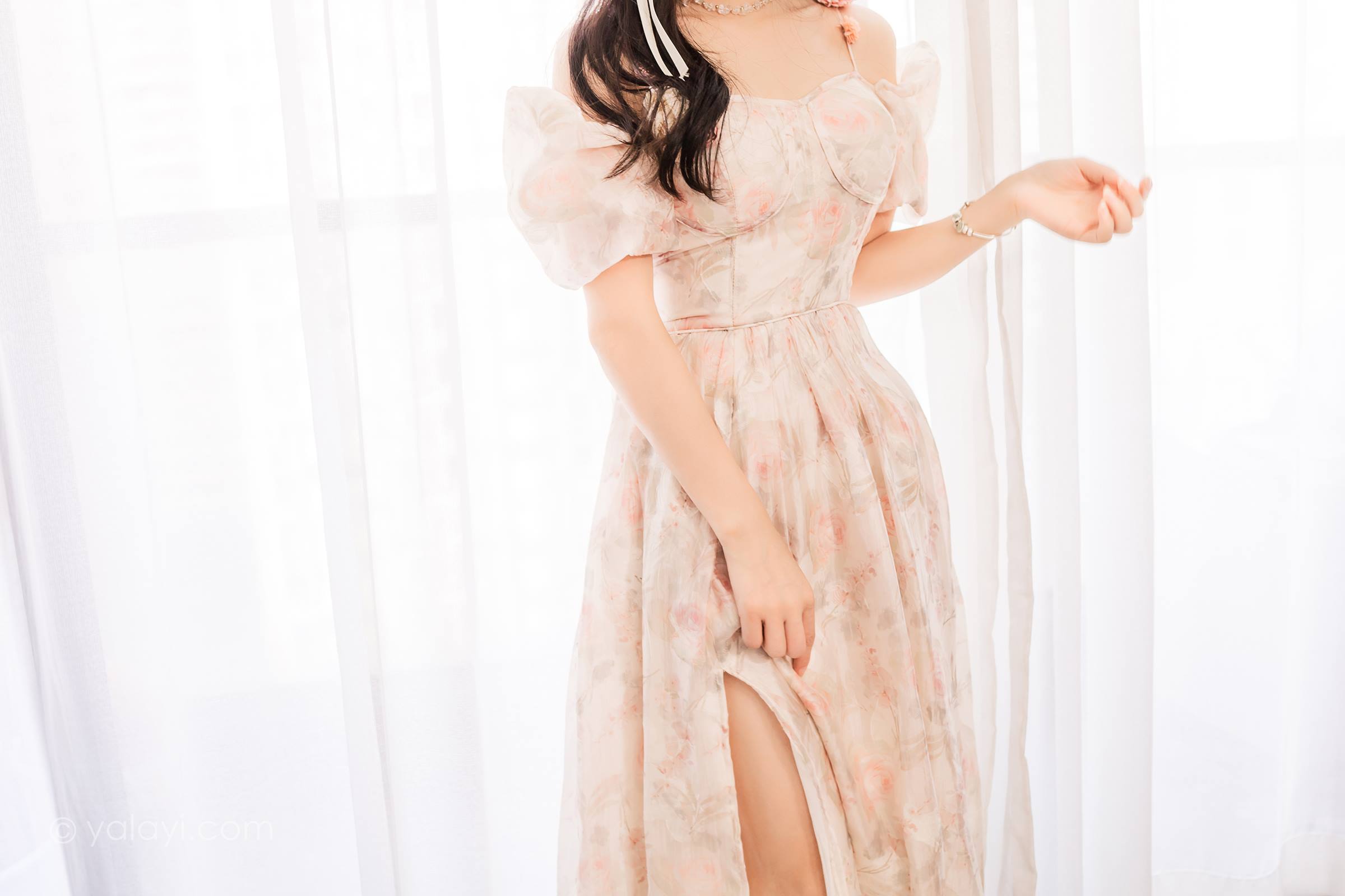 图片[39]-[YALAYI雅拉伊]2023.11.01 NO.1085 小花裙少女 程小蝶[45+1P] – 速更版-美库