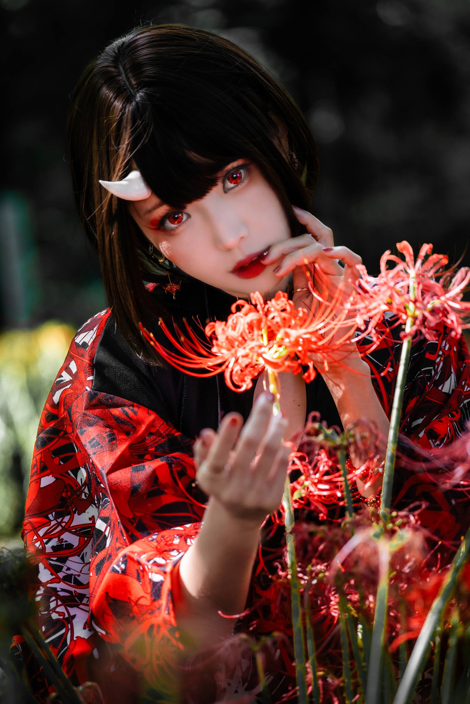 图片[10]-Ely_eee(ElyEE子) – Red Higanbana 殷紅彼岸[36P] – 速更版-美库