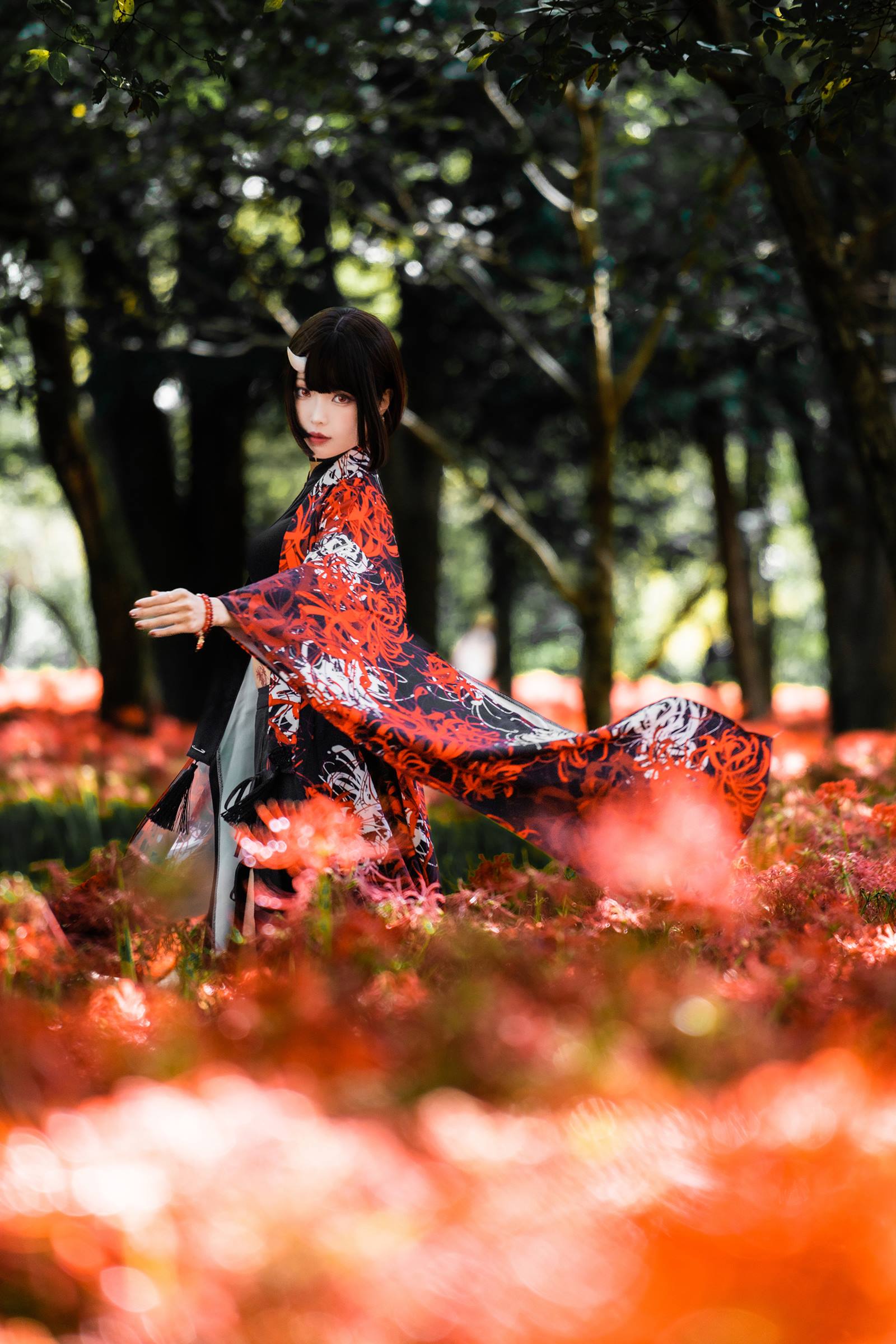 图片[13]-Ely_eee(ElyEE子) – Red Higanbana 殷紅彼岸[36P] – 速更版-美库