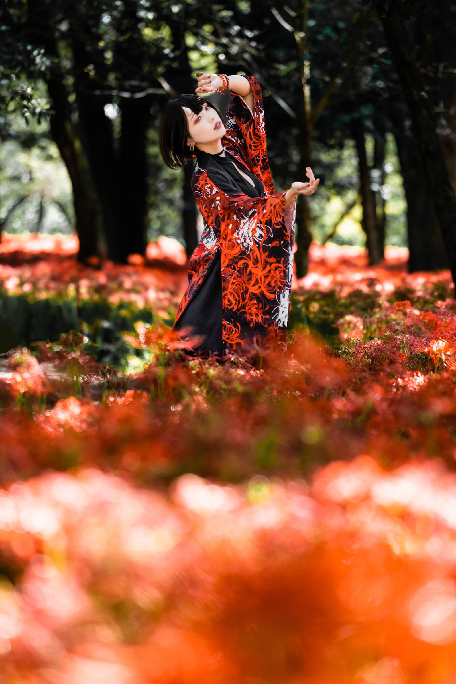 图片[14]-Ely_eee(ElyEE子) – Red Higanbana 殷紅彼岸[36P] – 速更版-美库