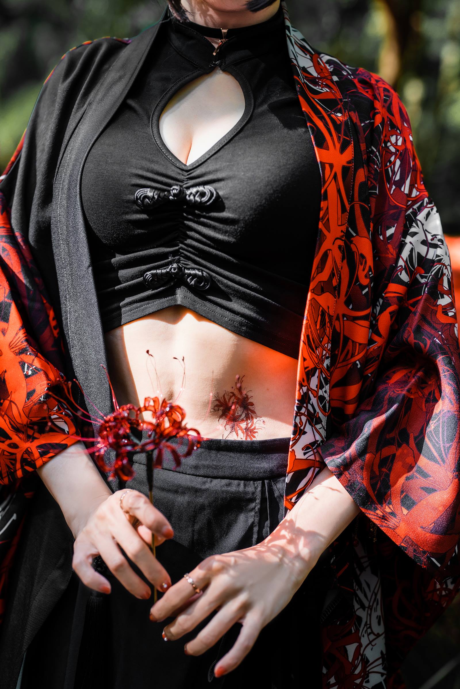 图片[21]-Ely_eee(ElyEE子) – Red Higanbana 殷紅彼岸[36P] – 速更版-美库