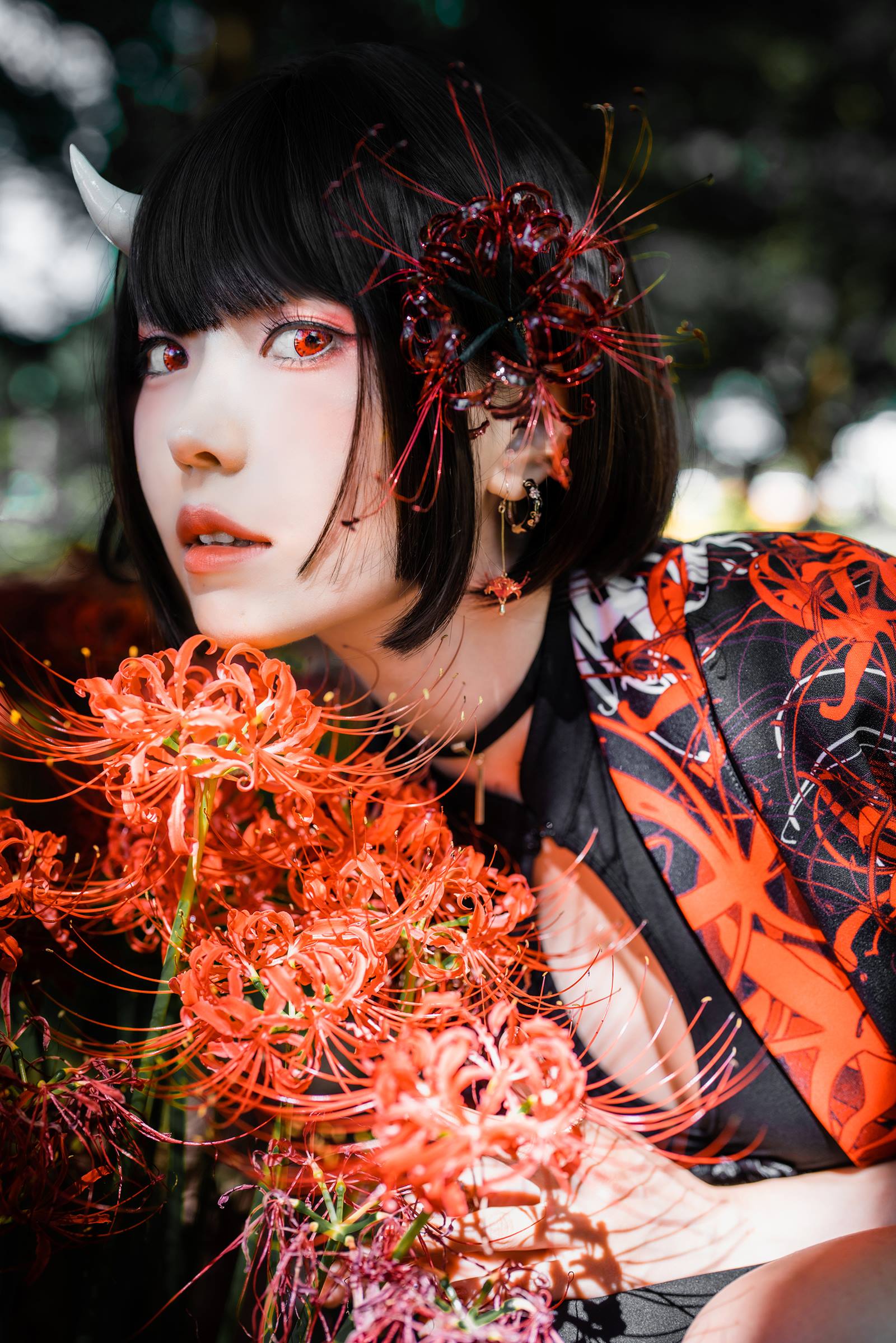 图片[32]-Ely_eee(ElyEE子) – Red Higanbana 殷紅彼岸[36P] – 速更版-美库