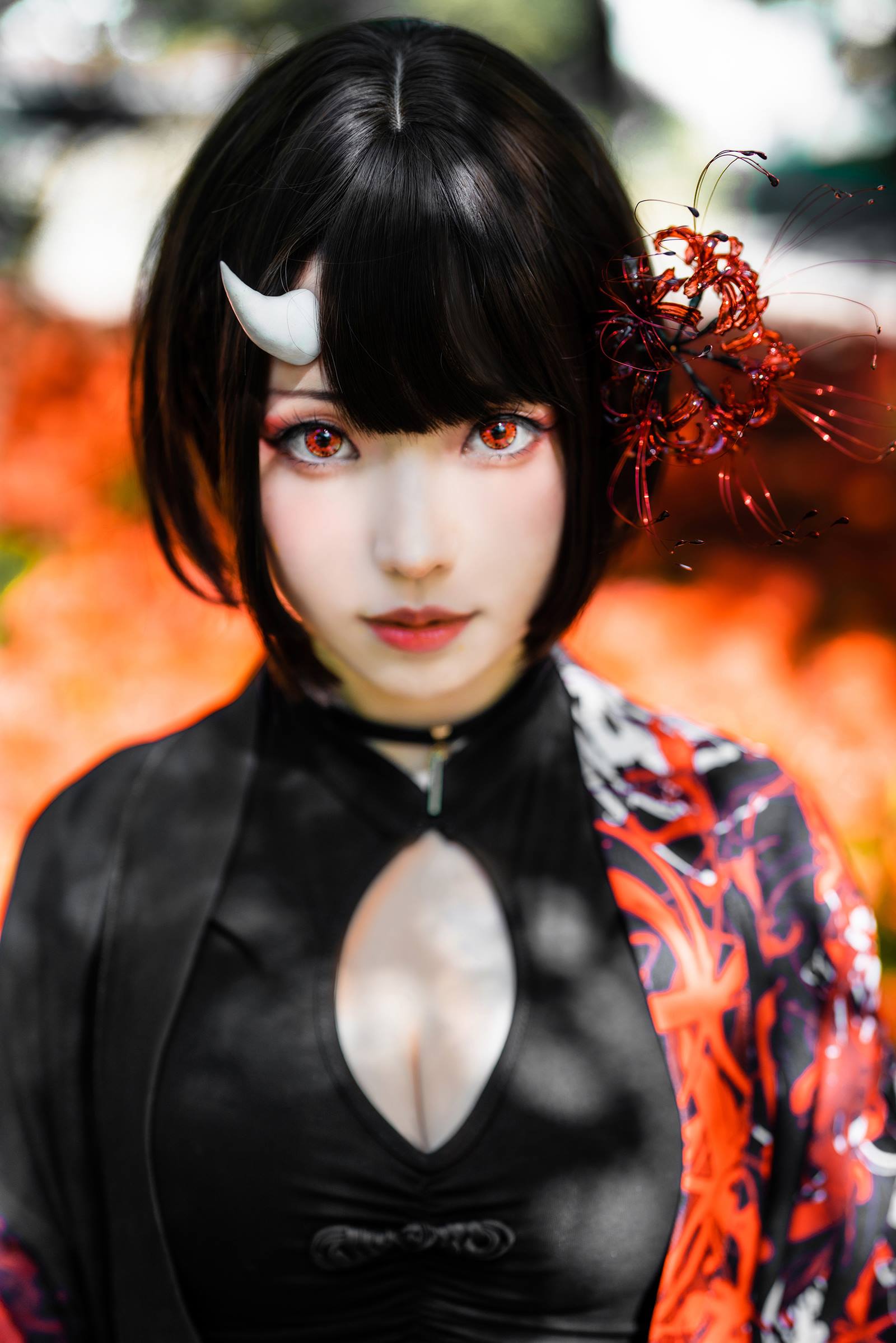 图片[33]-Ely_eee(ElyEE子) – Red Higanbana 殷紅彼岸[36P] – 速更版-美库