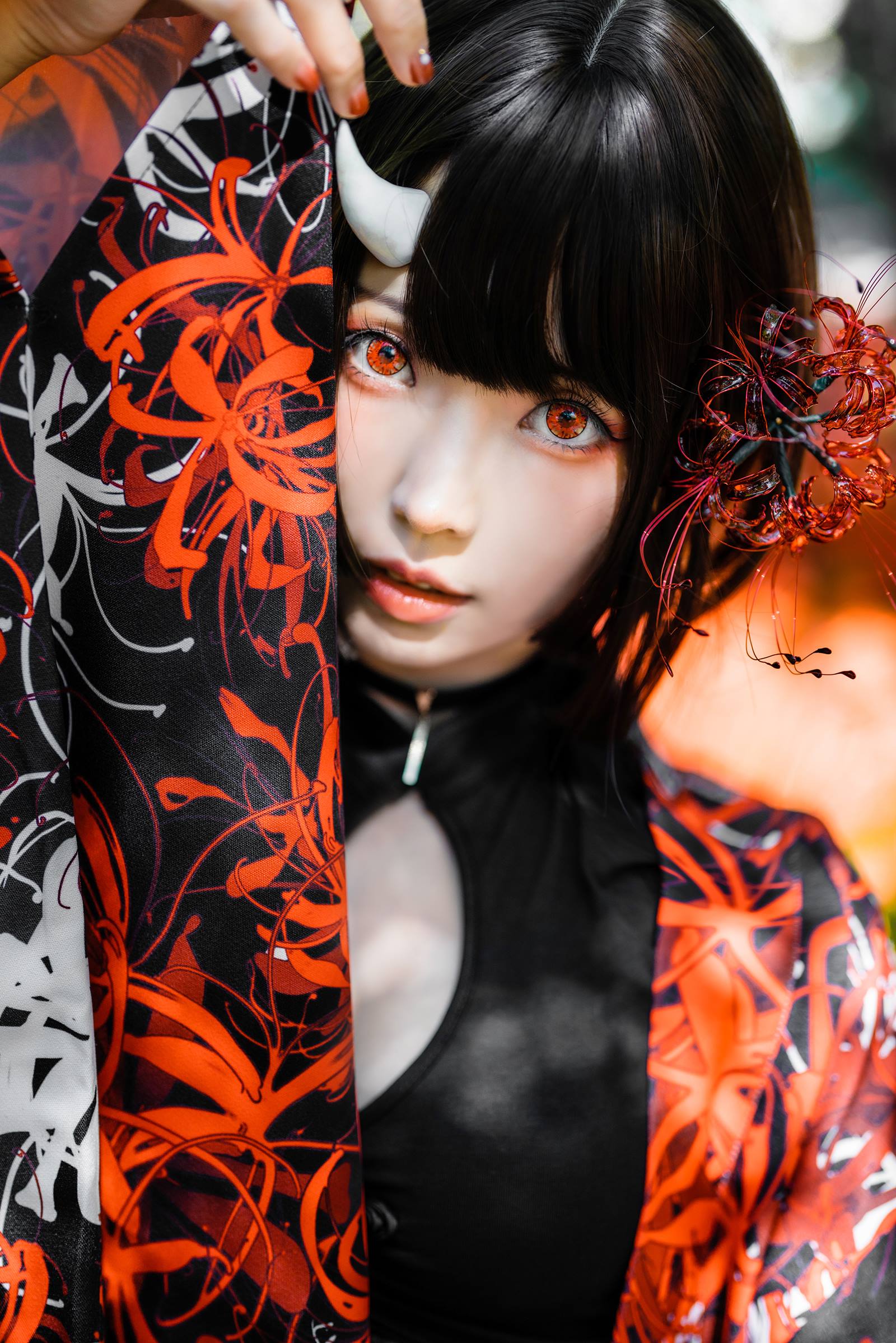 图片[34]-Ely_eee(ElyEE子) – Red Higanbana 殷紅彼岸[36P] – 速更版-美库