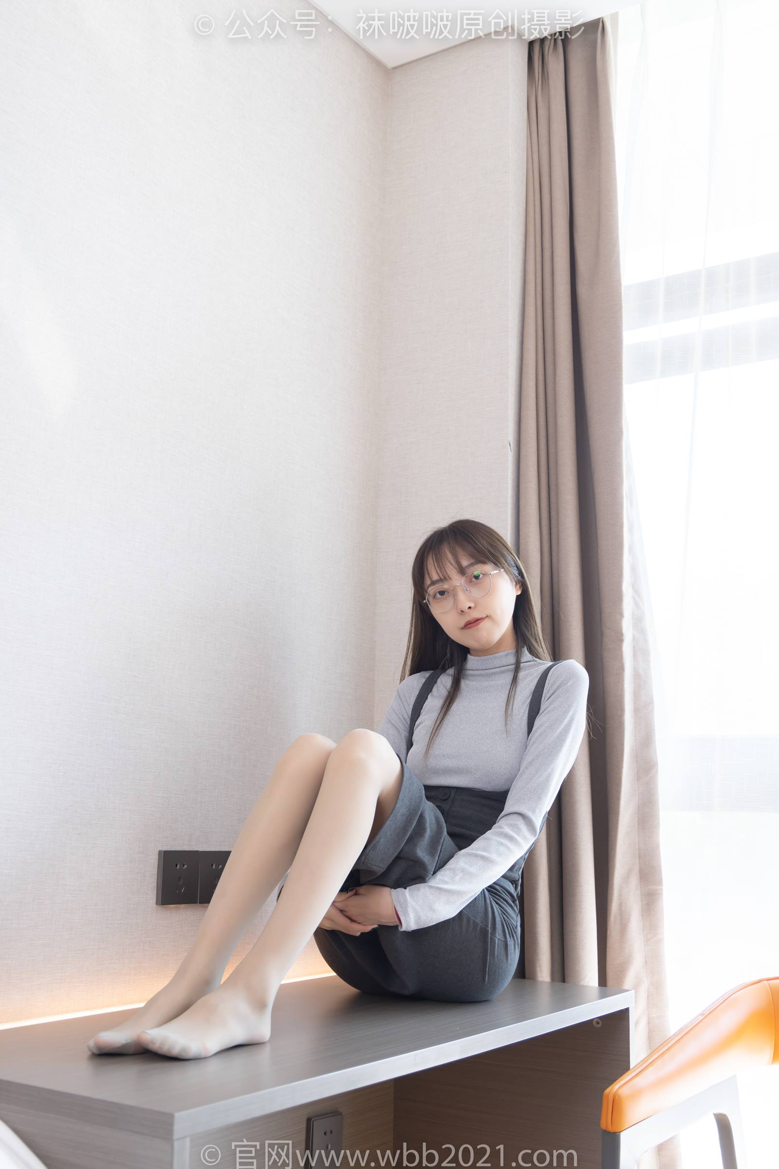 图片[28]-[BoBoSocks袜啵啵]NO.309 稚予-两双高跟鞋、灰丝、白丝、裸足、踩奶油蛋糕剧情[180P] – 速更版-美库