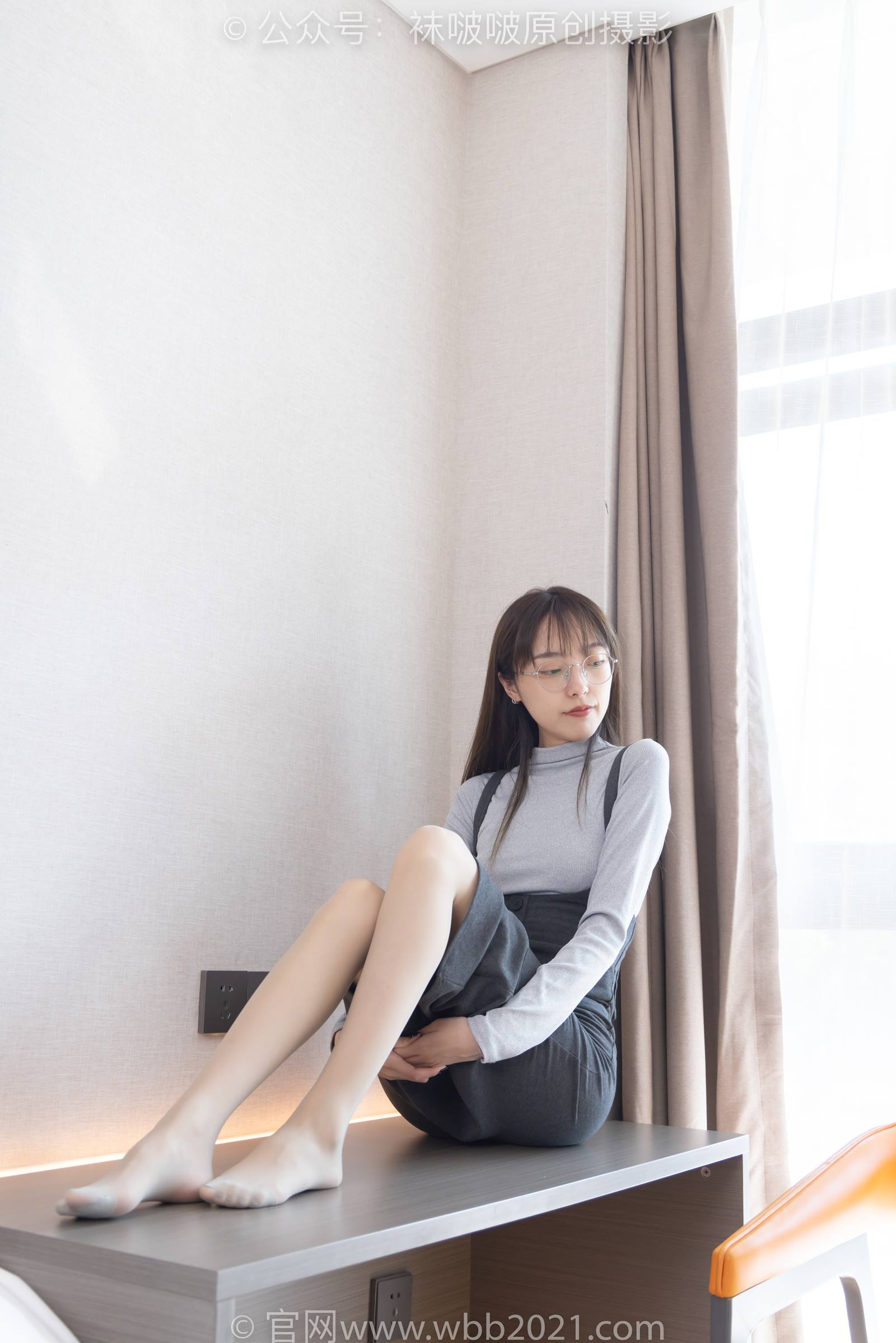 图片[29]-[BoBoSocks袜啵啵]NO.309 稚予-两双高跟鞋、灰丝、白丝、裸足、踩奶油蛋糕剧情[180P] – 速更版-美库