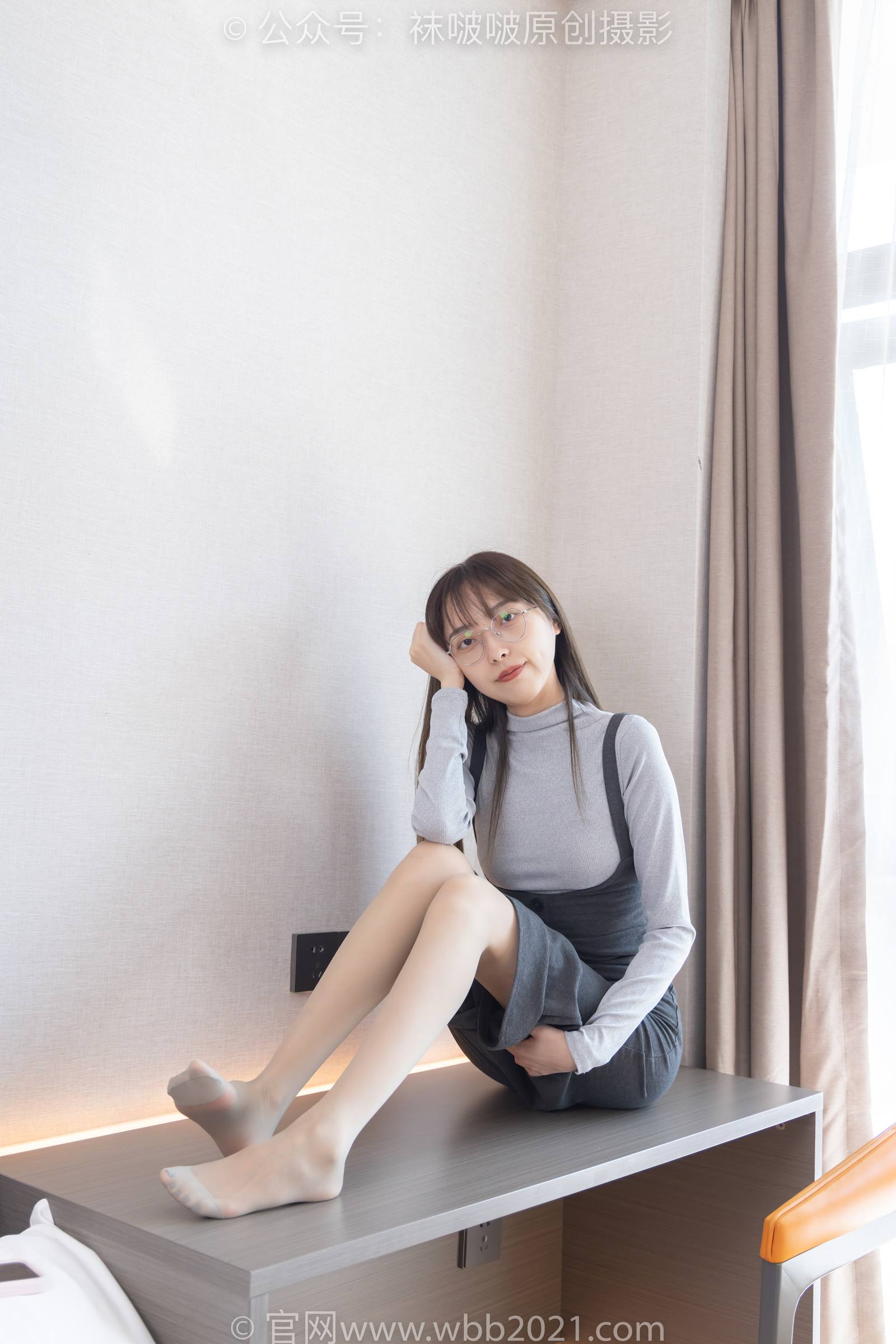 图片[31]-[BoBoSocks袜啵啵]NO.309 稚予-两双高跟鞋、灰丝、白丝、裸足、踩奶油蛋糕剧情[180P] – 速更版-美库