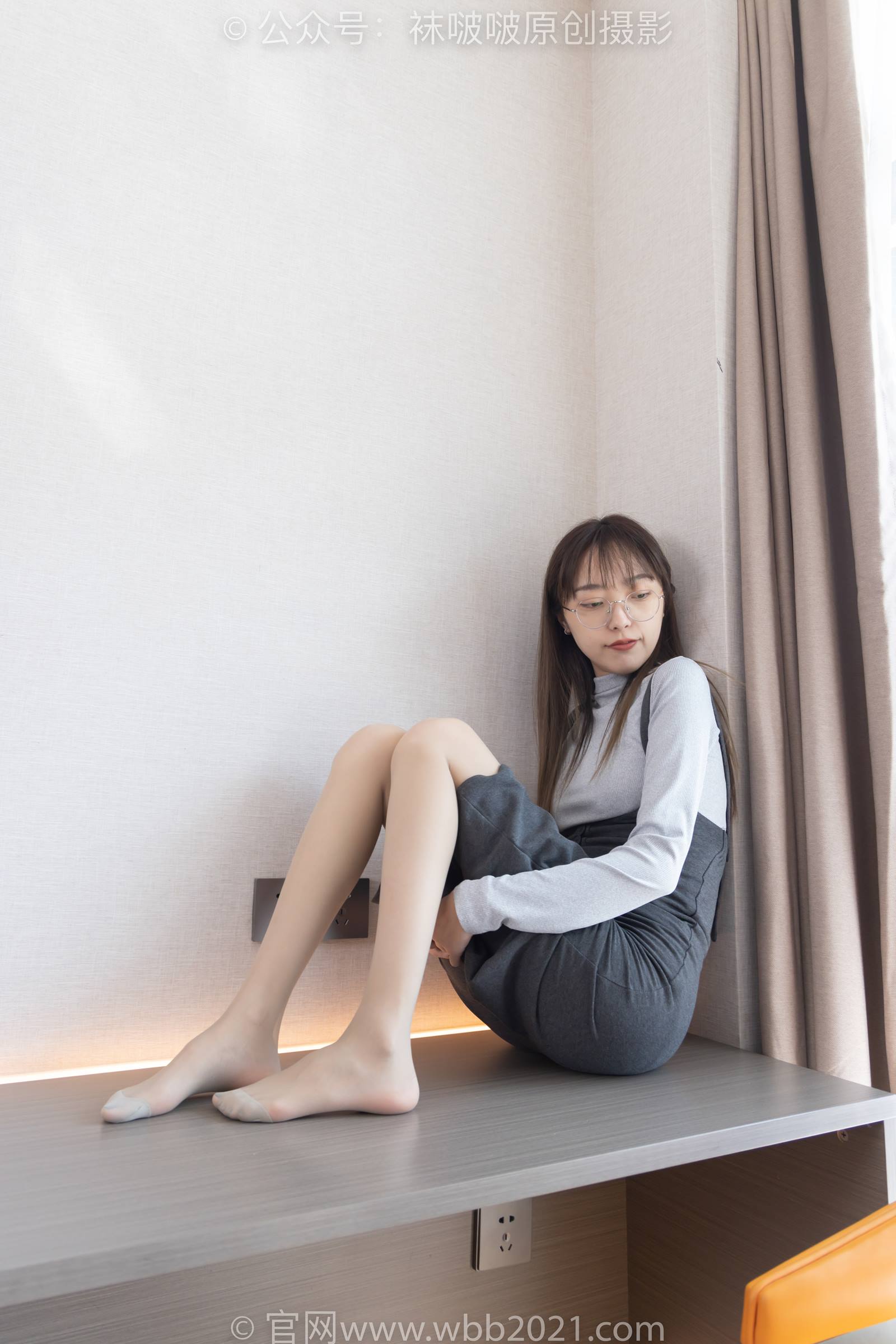 图片[41]-[BoBoSocks袜啵啵]NO.309 稚予-两双高跟鞋、灰丝、白丝、裸足、踩奶油蛋糕剧情[180P] – 速更版-美库