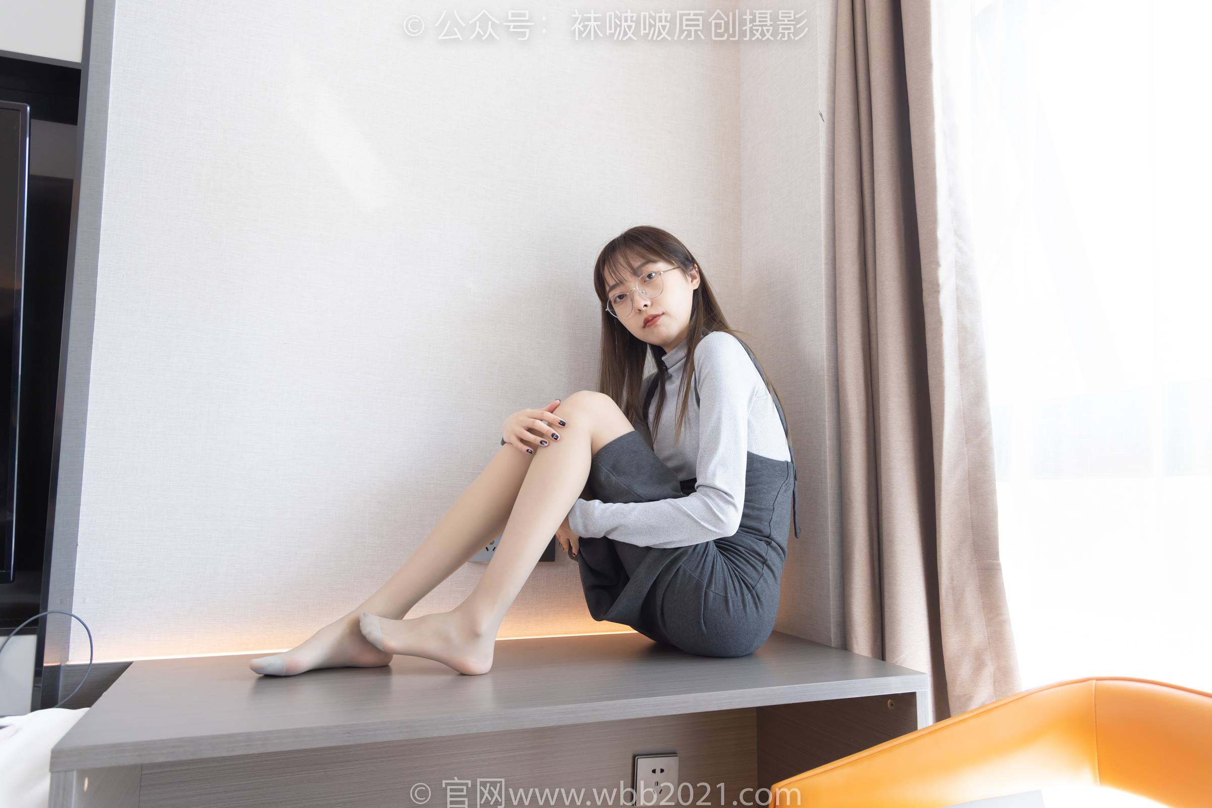 图片[43]-[BoBoSocks袜啵啵]NO.309 稚予-两双高跟鞋、灰丝、白丝、裸足、踩奶油蛋糕剧情[180P] – 速更版-美库