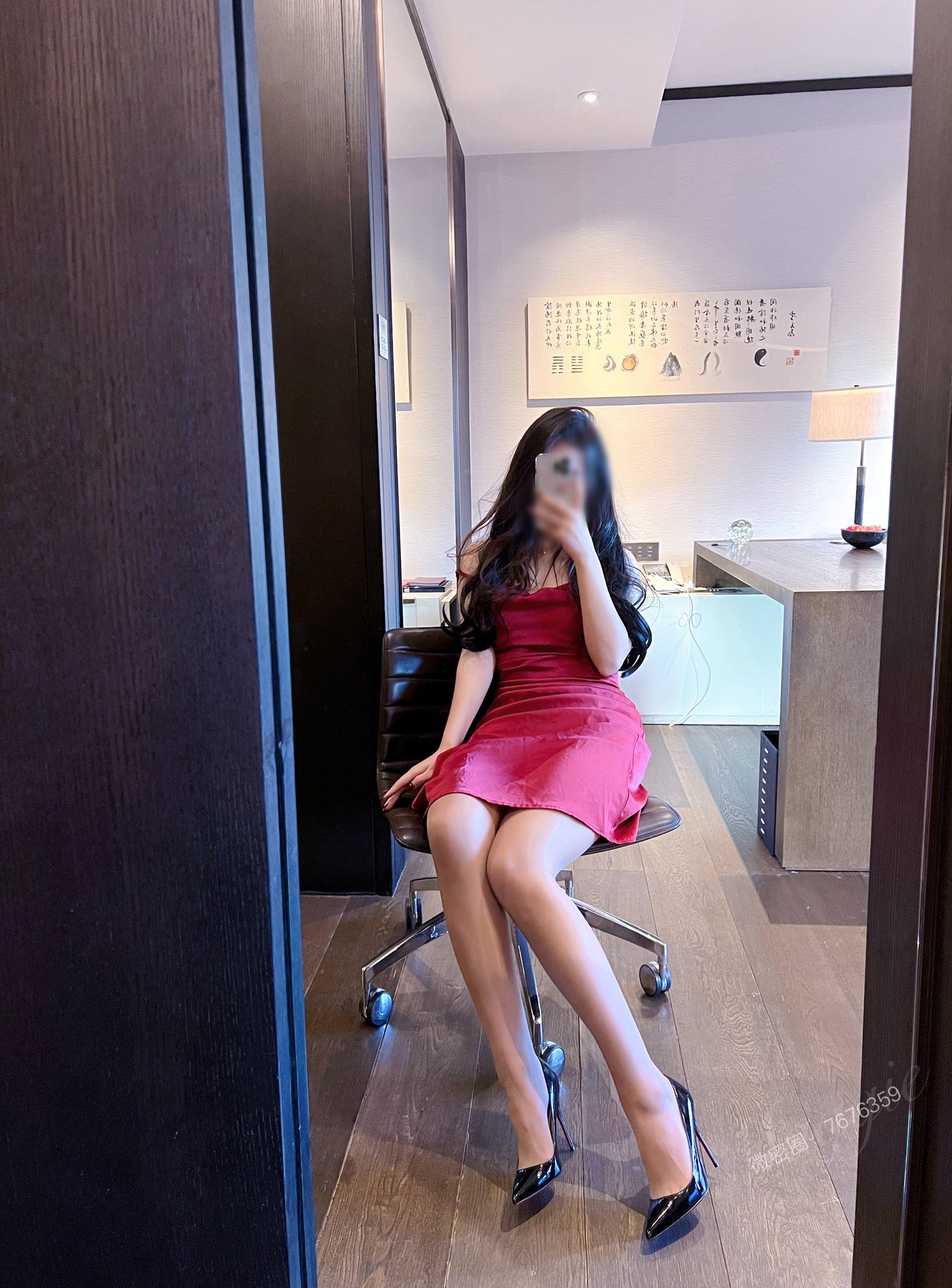 图片[19]-安乔乔儿(Nia乔乔)  茶色开裆丝[75P] – 速更版-美库