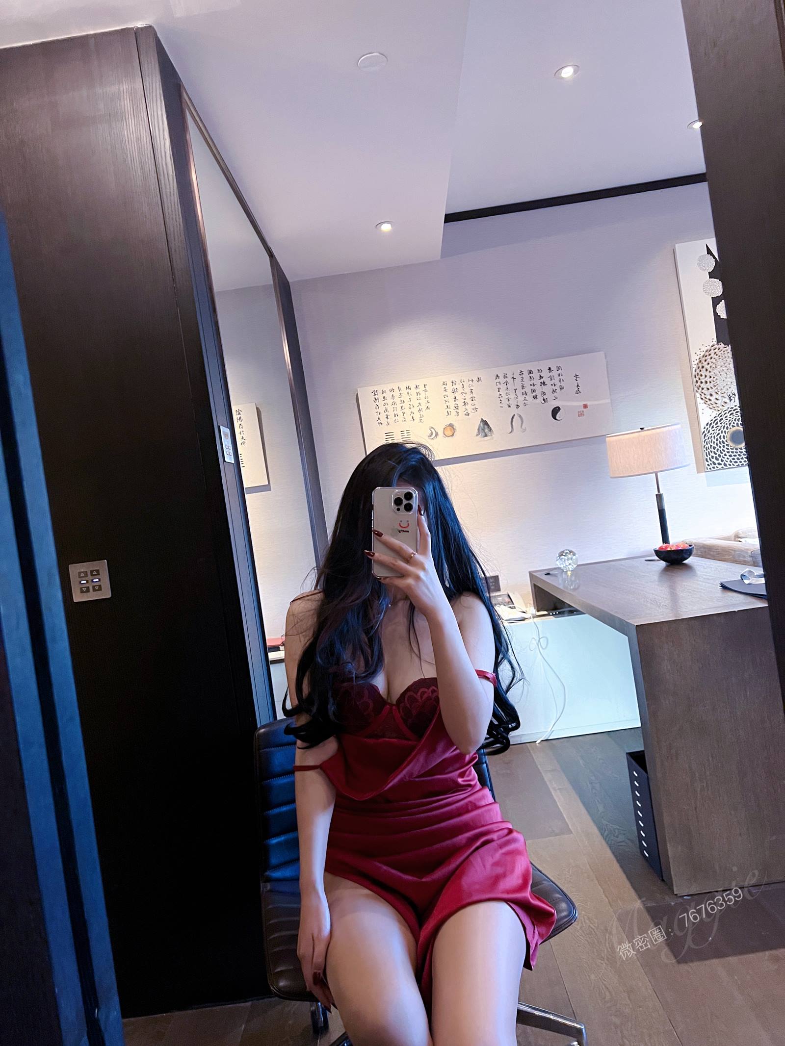 图片[30]-安乔乔儿(Nia乔乔)  茶色开裆丝[75P] – 速更版-美库