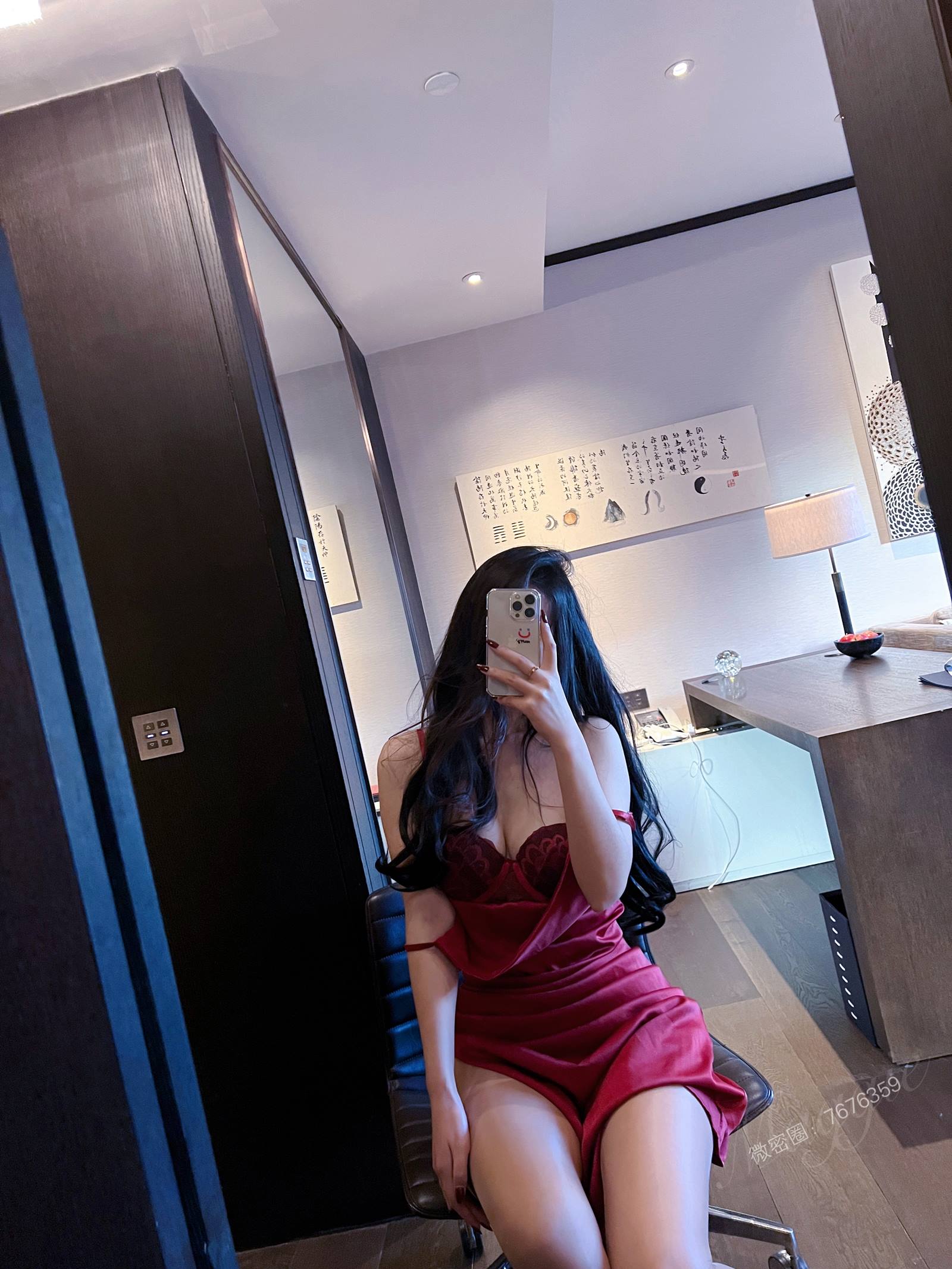 图片[31]-安乔乔儿(Nia乔乔)  茶色开裆丝[75P] – 速更版-美库