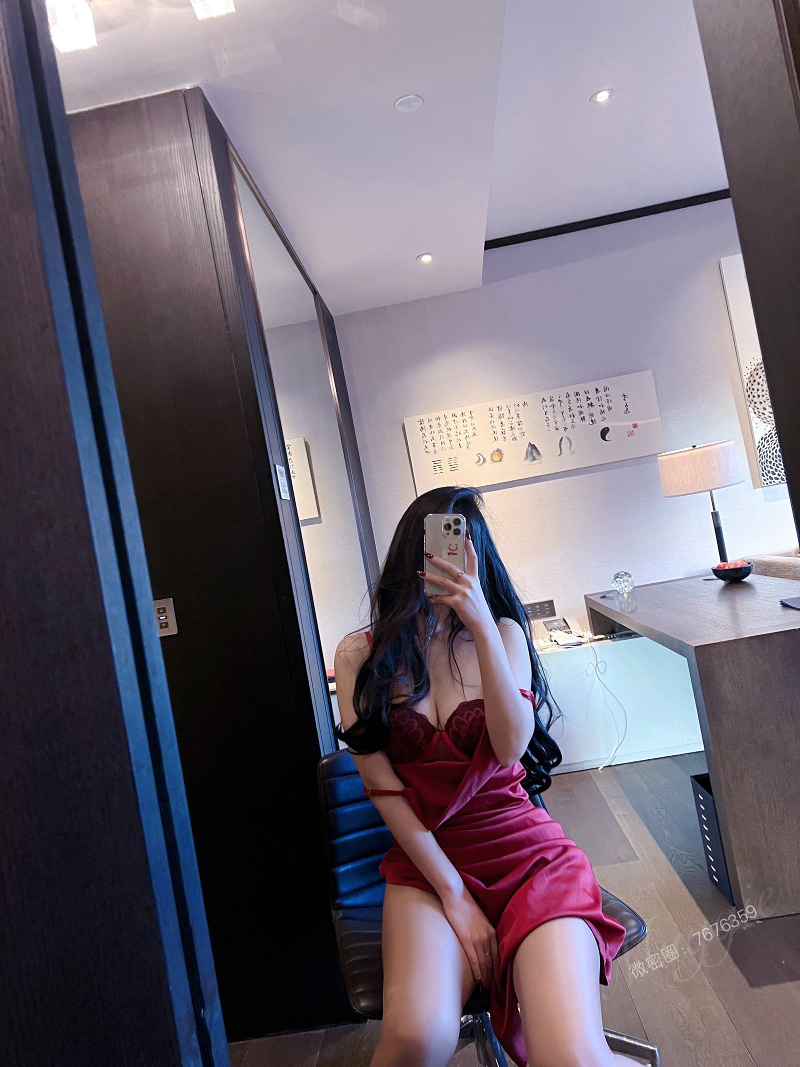 图片[32]-安乔乔儿(Nia乔乔)  茶色开裆丝[75P] – 速更版-美库