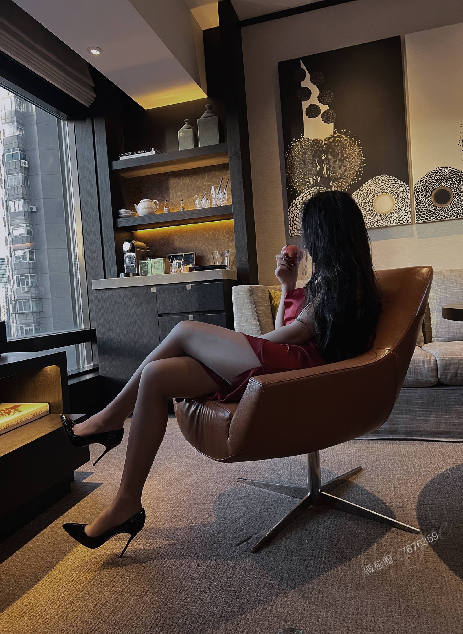 图片[38]-安乔乔儿(Nia乔乔)  茶色开裆丝[75P] – 速更版-美库