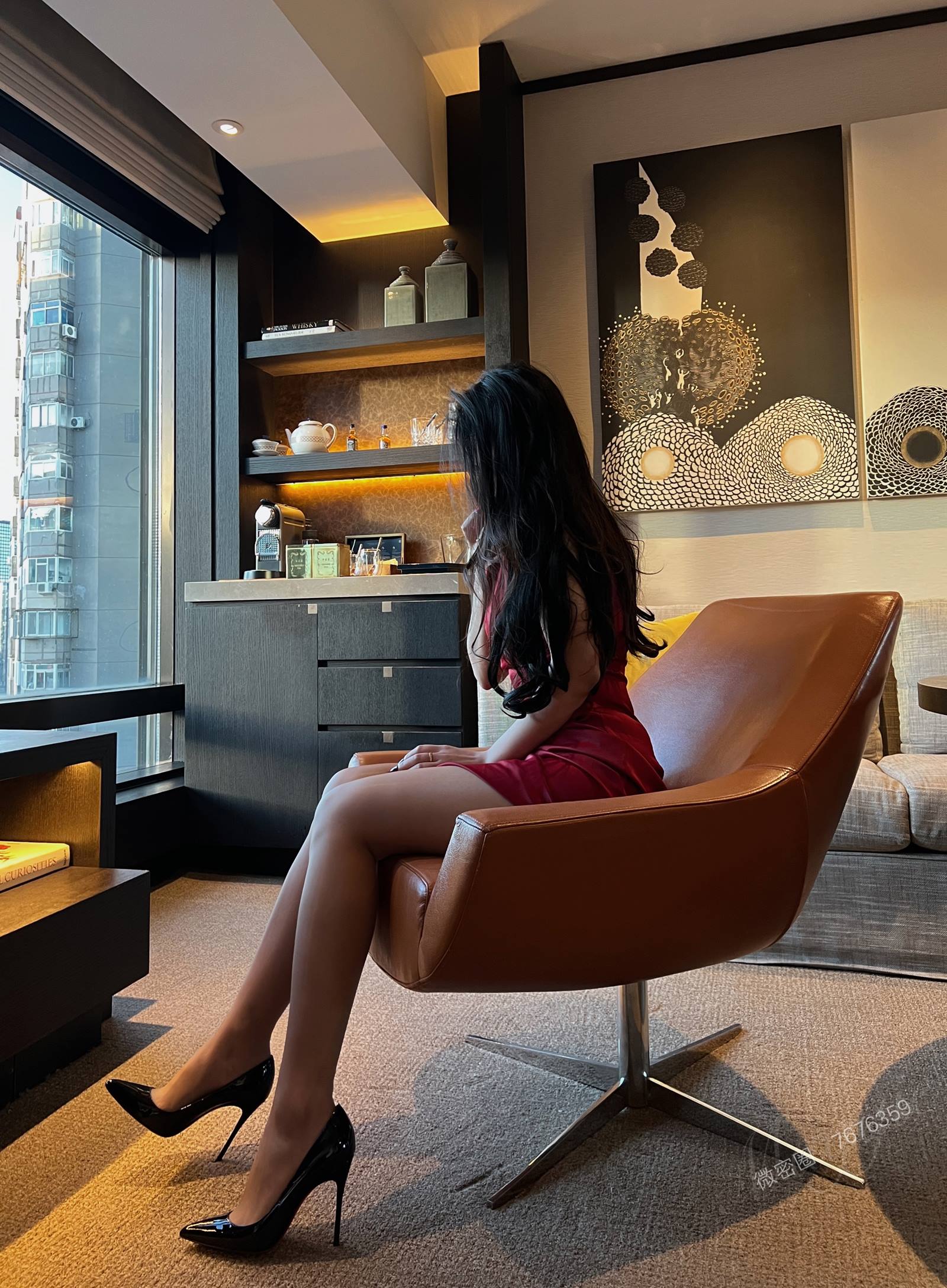 图片[40]-安乔乔儿(Nia乔乔)  茶色开裆丝[75P] – 速更版-美库