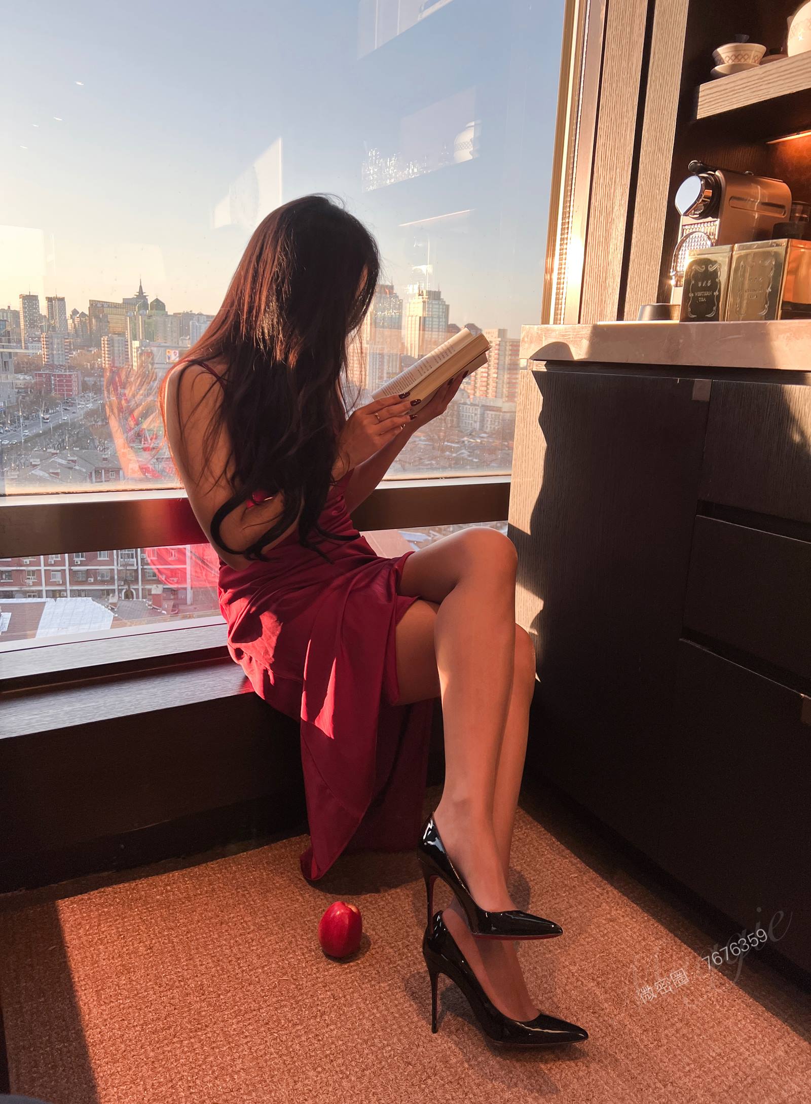 图片[54]-安乔乔儿(Nia乔乔)  茶色开裆丝[75P] – 速更版-美库