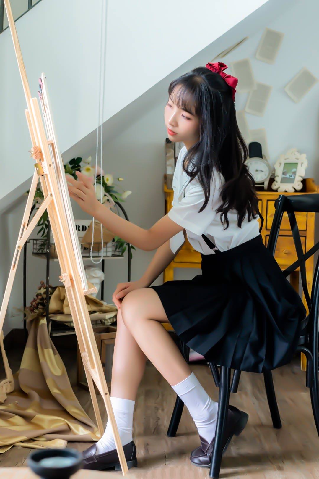 图片[12]-西瓜  – JK制服[15P] – 速更版-美库