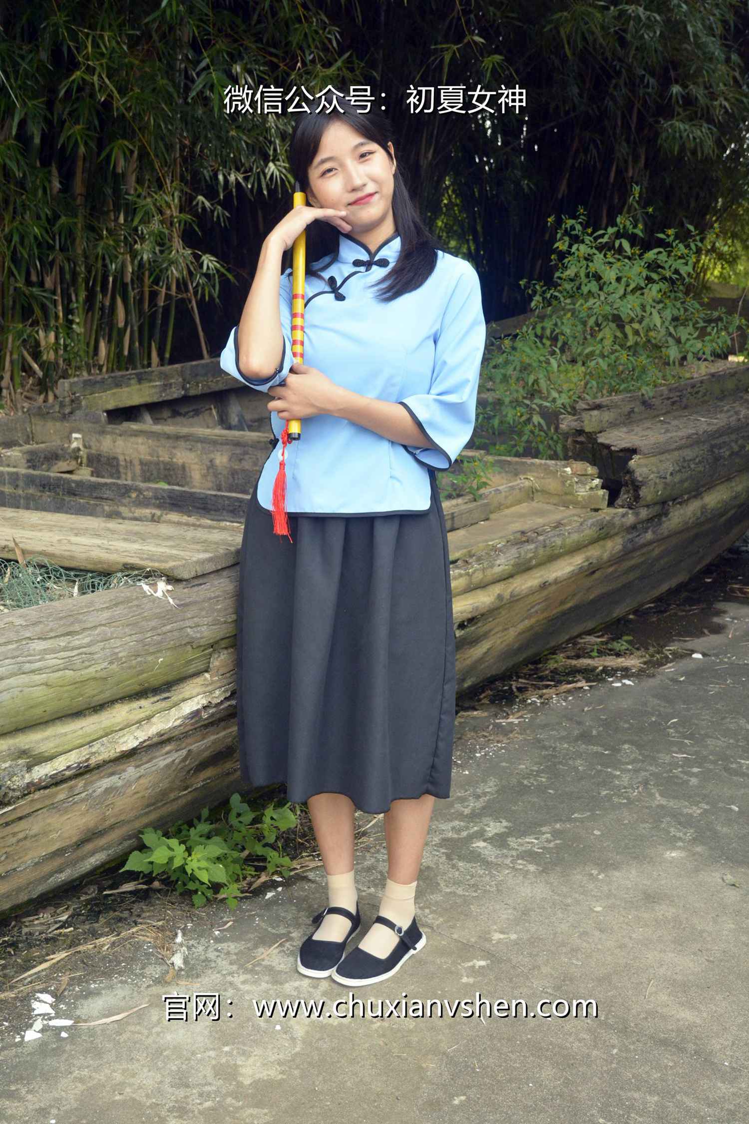 图片[10]-初夏女神 NO.087 点点、双双 民国姐妹[180P] – 速更版-美库