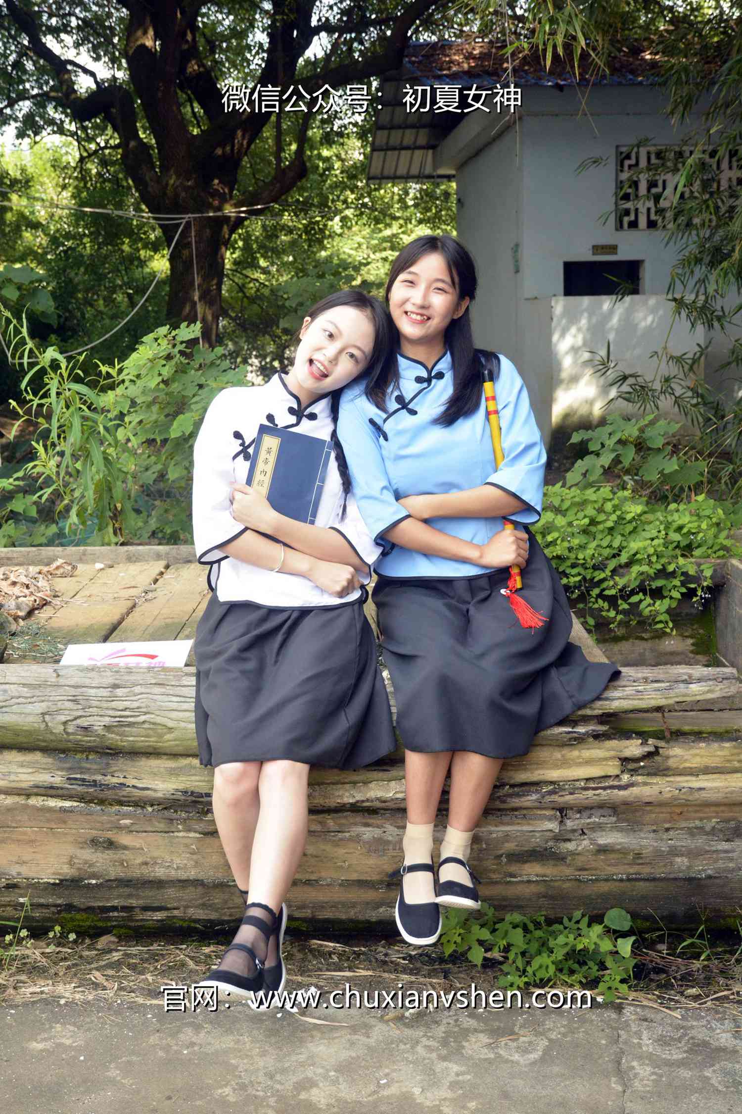 图片[21]-初夏女神 NO.087 点点、双双 民国姐妹[180P] – 速更版-美库