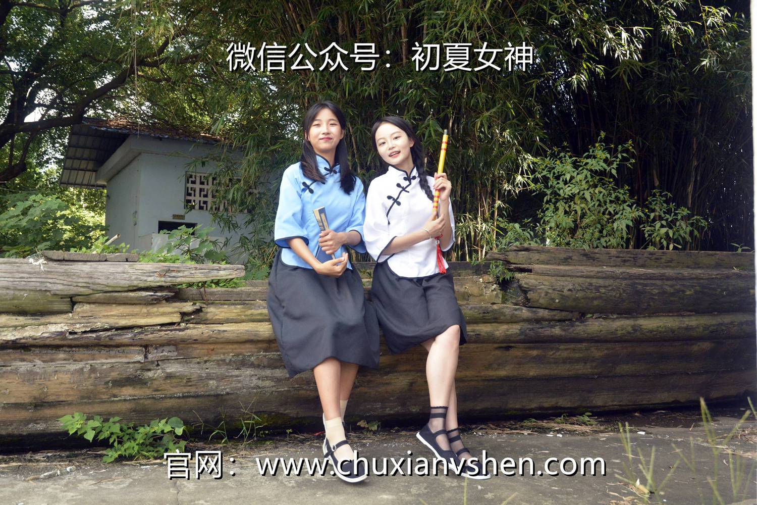 图片[26]-初夏女神 NO.087 点点、双双 民国姐妹[180P] – 速更版-美库