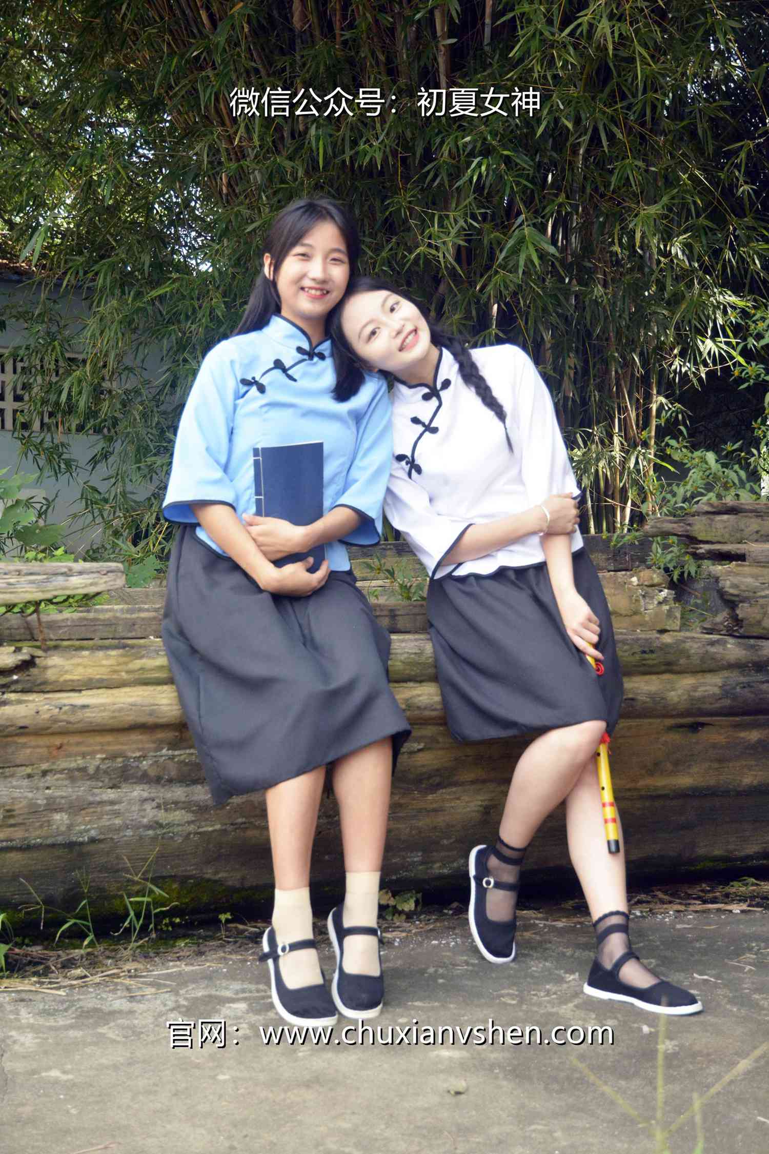 图片[27]-初夏女神 NO.087 点点、双双 民国姐妹[180P] – 速更版-美库