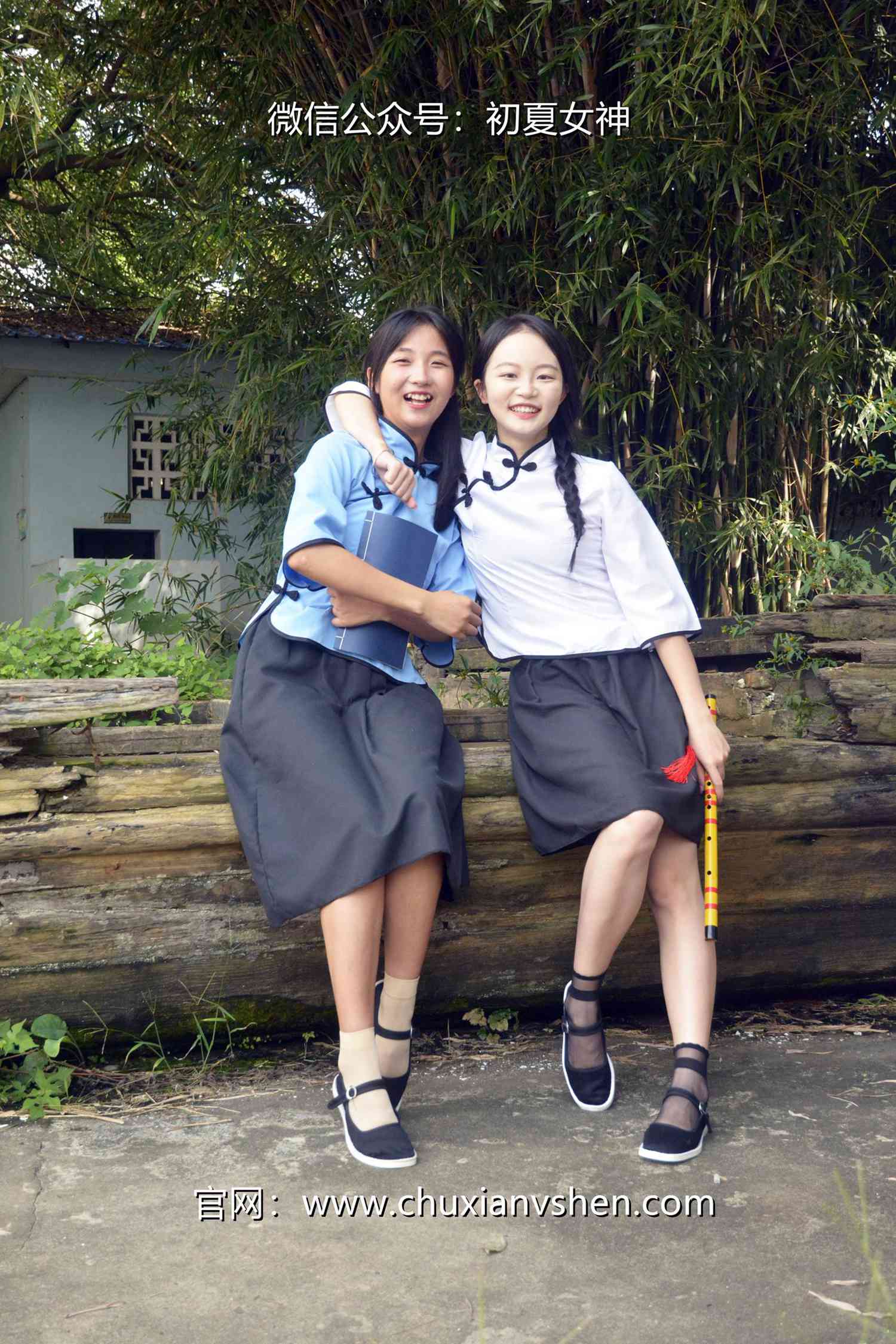 图片[29]-初夏女神 NO.087 点点、双双 民国姐妹[180P] – 速更版-美库