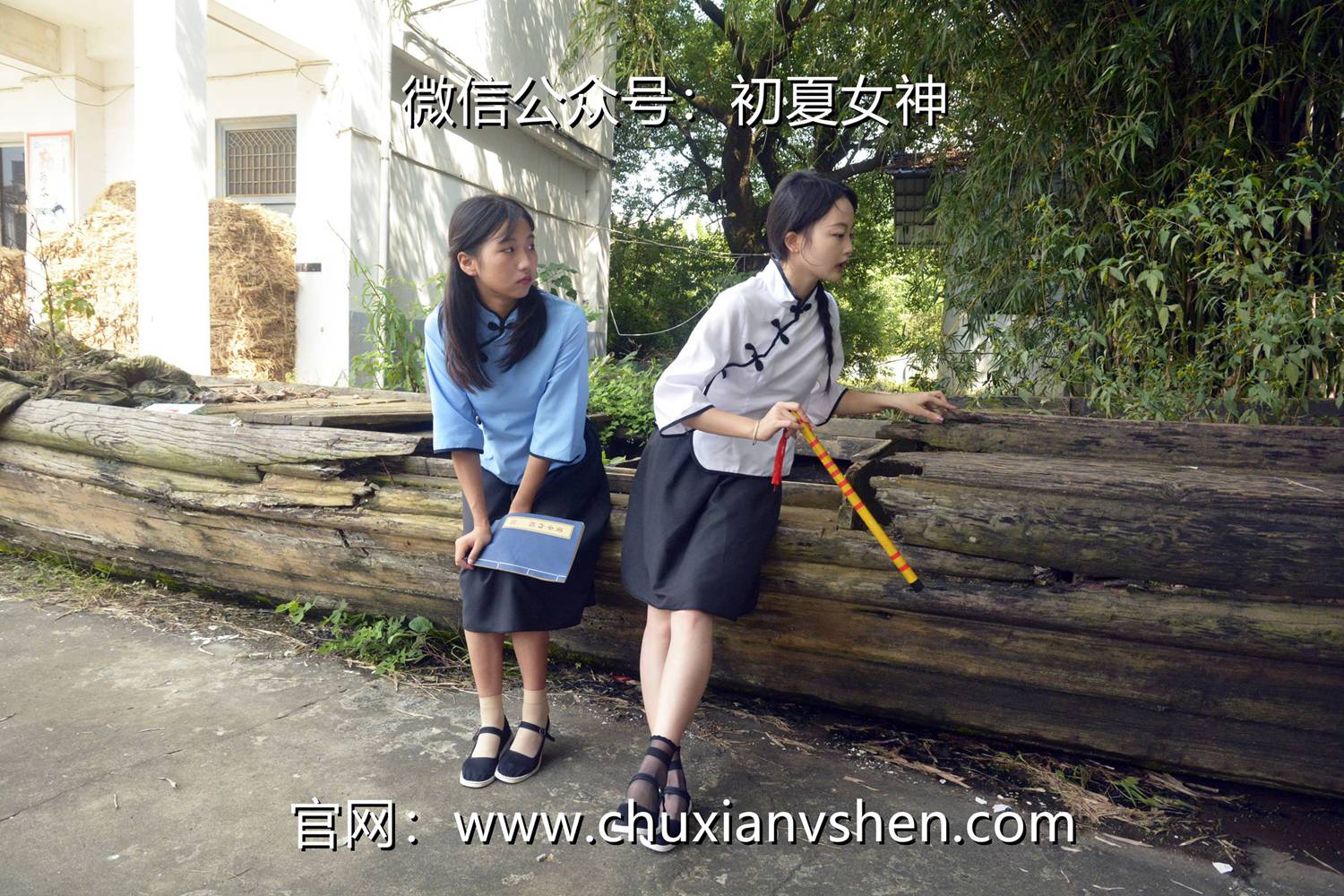 图片[31]-初夏女神 NO.087 点点、双双 民国姐妹[180P] – 速更版-美库