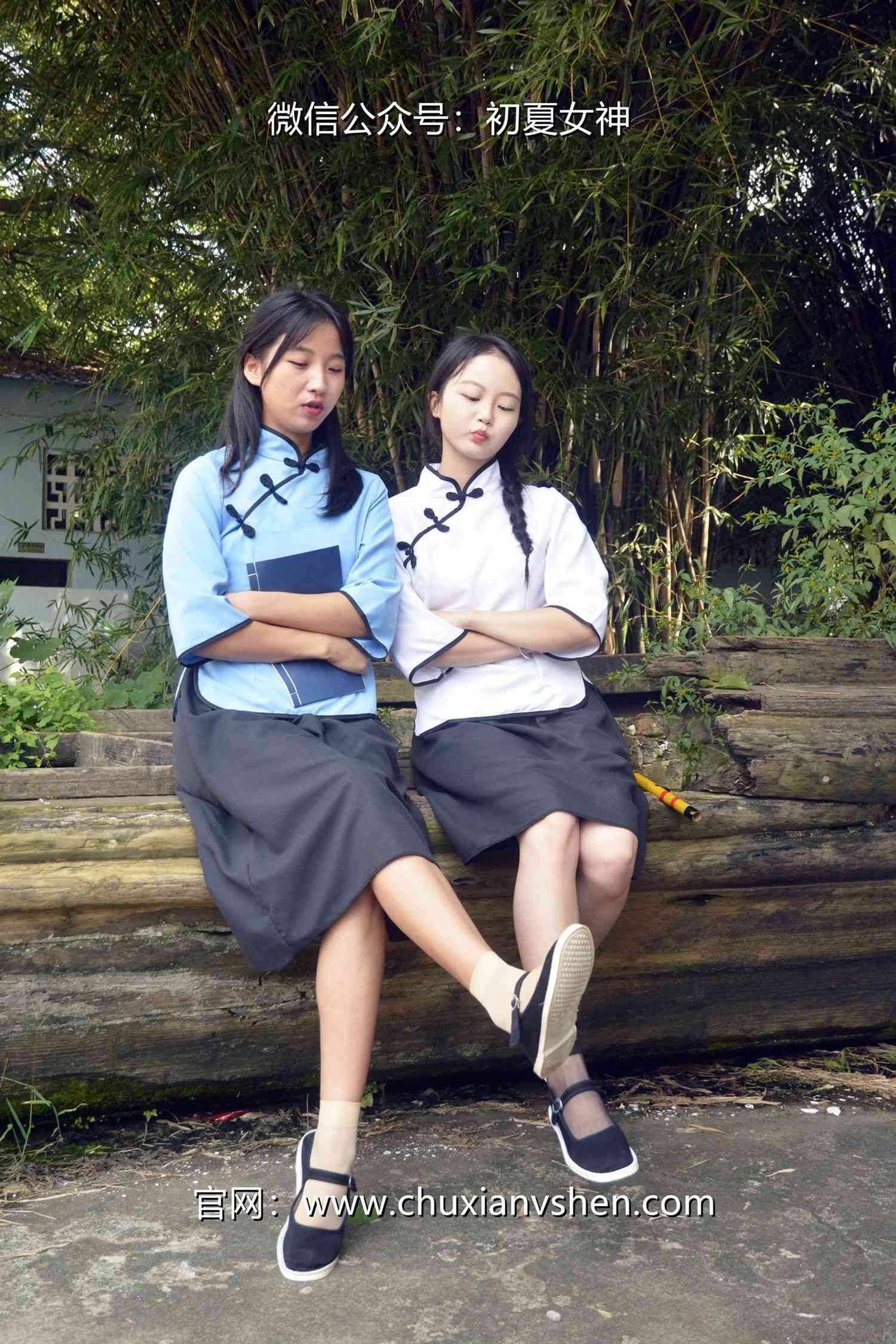 图片[38]-初夏女神 NO.087 点点、双双 民国姐妹[180P] – 速更版-美库