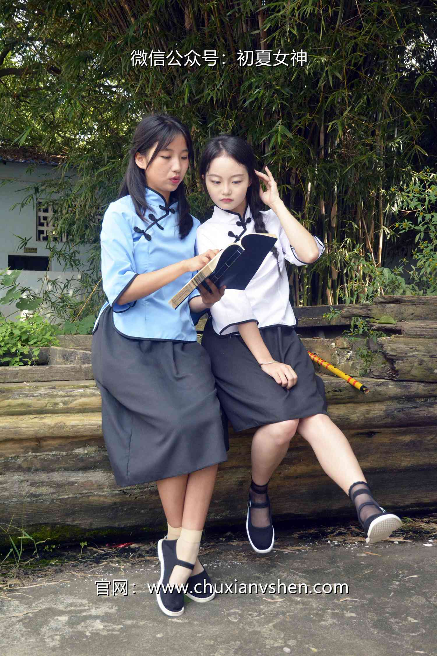 图片[40]-初夏女神 NO.087 点点、双双 民国姐妹[180P] – 速更版-美库