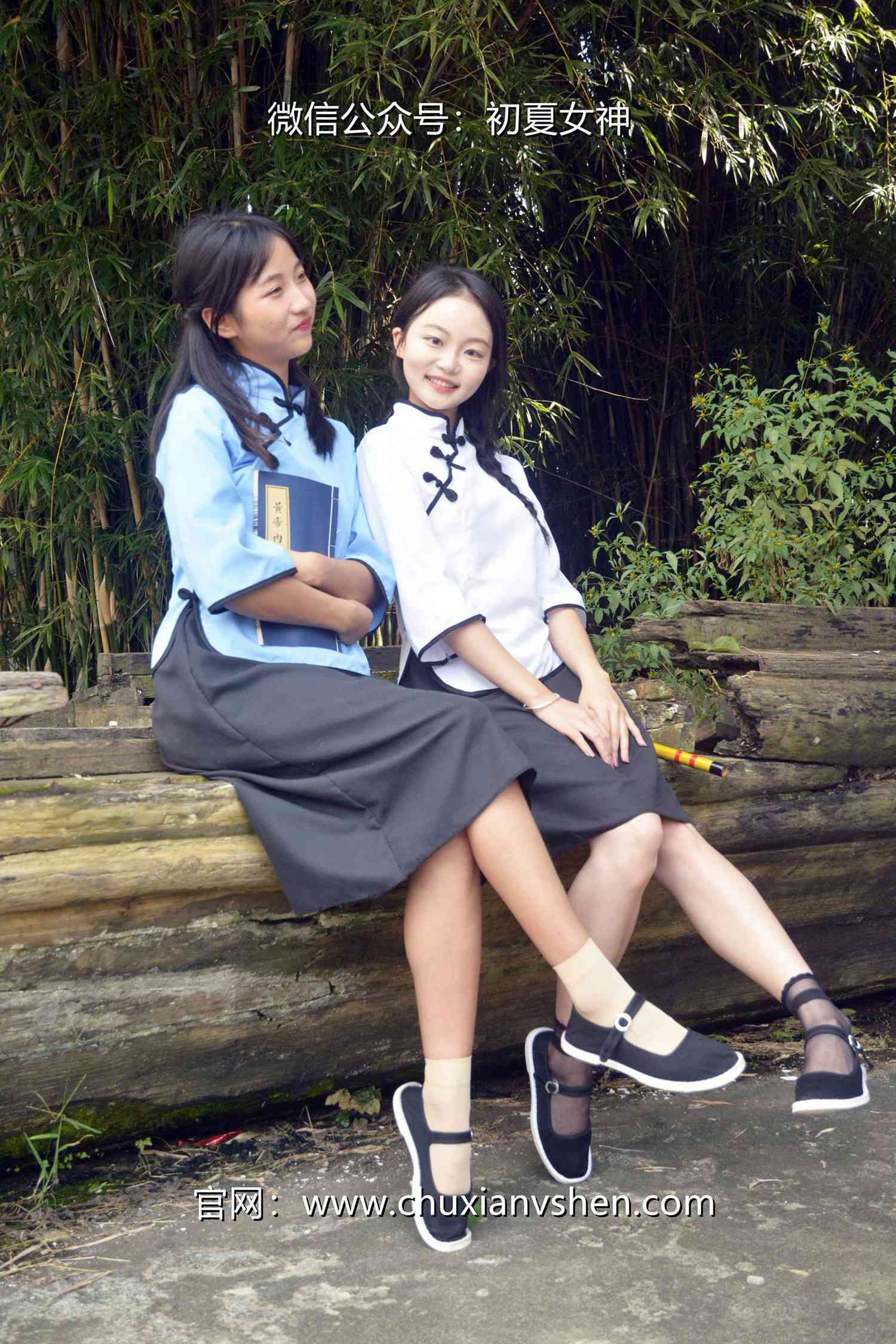 图片[41]-初夏女神 NO.087 点点、双双 民国姐妹[180P] – 速更版-美库