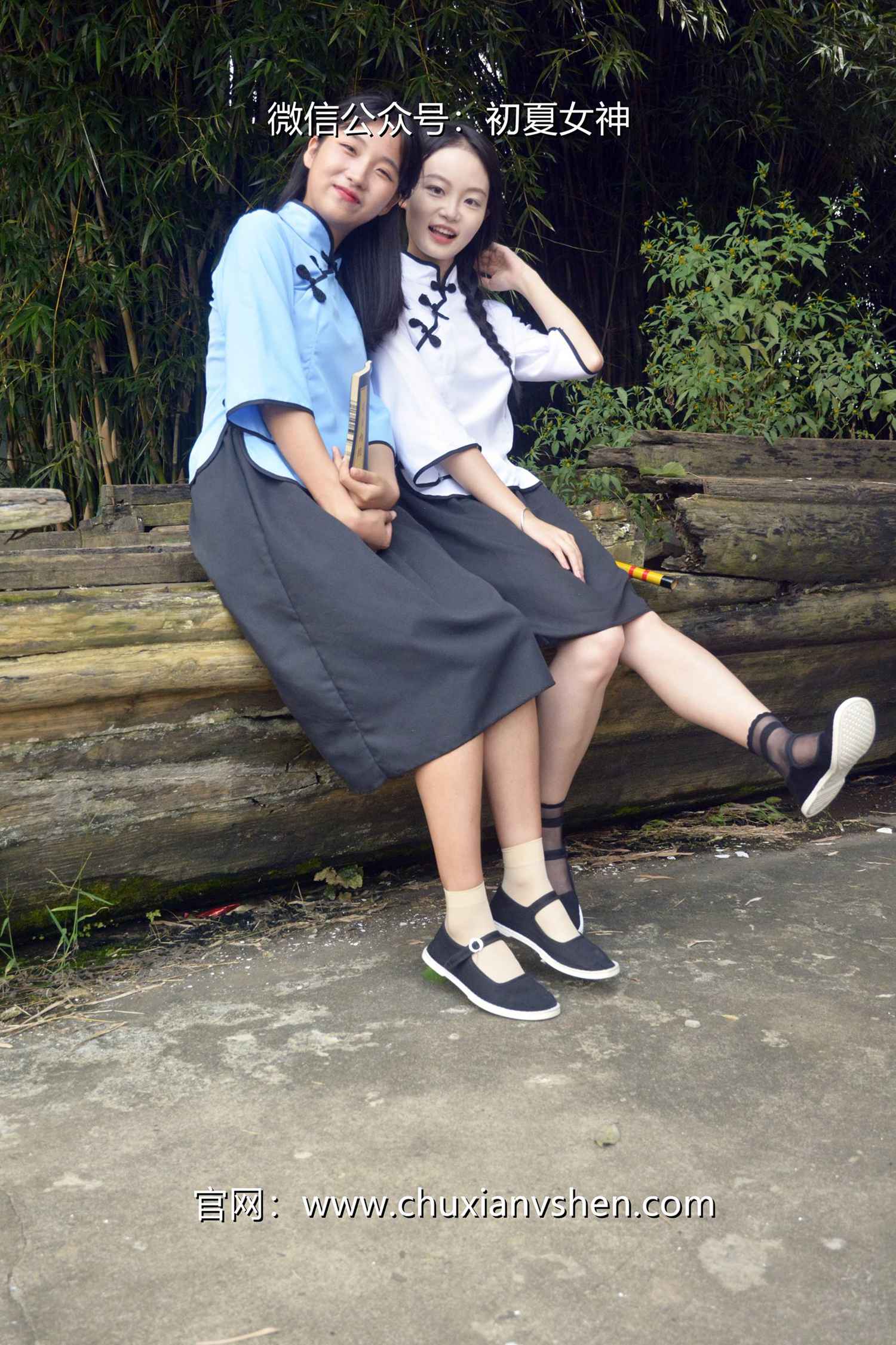 图片[43]-初夏女神 NO.087 点点、双双 民国姐妹[180P] – 速更版-美库