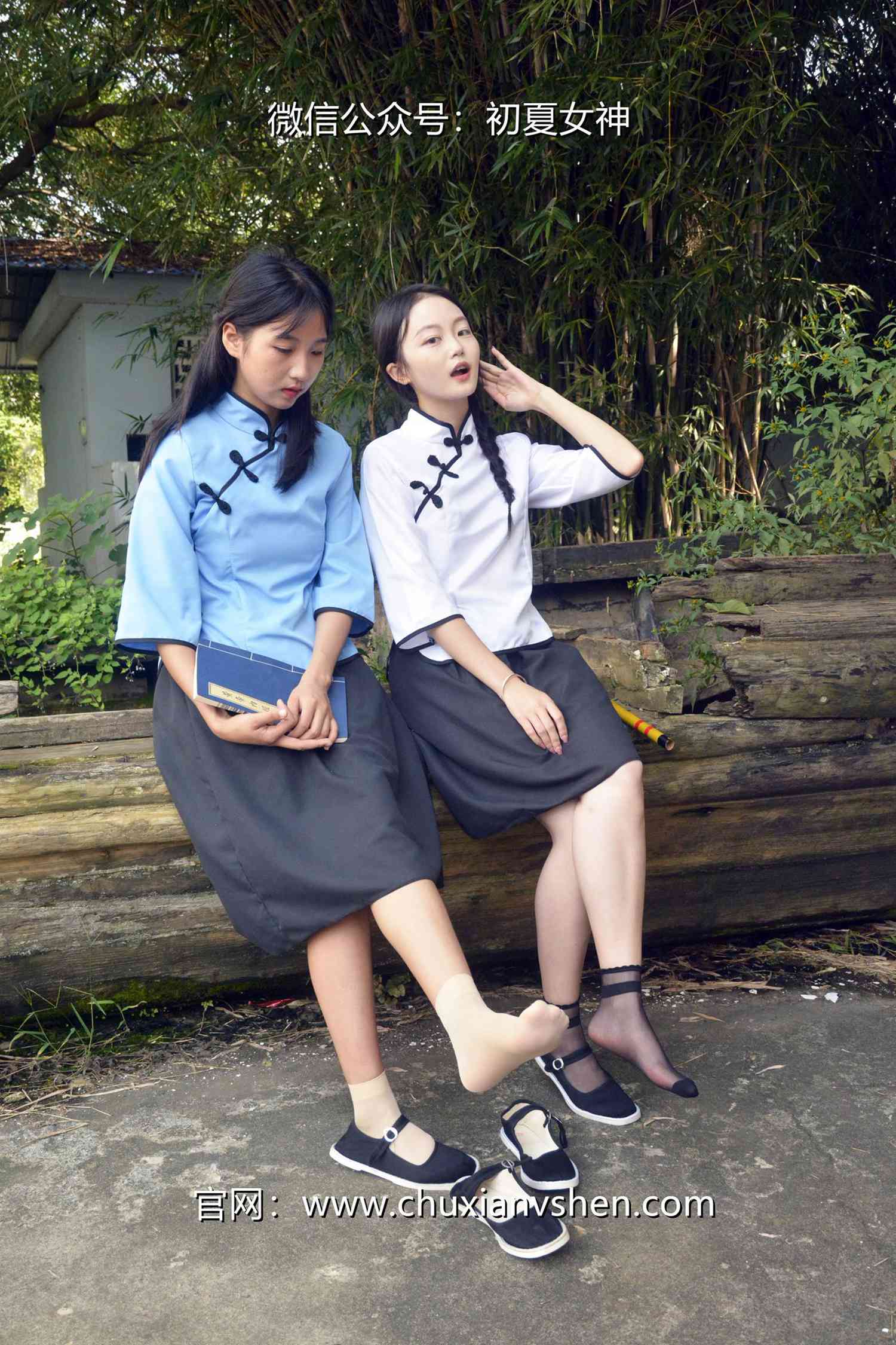 图片[50]-初夏女神 NO.087 点点、双双 民国姐妹[180P] – 速更版-美库