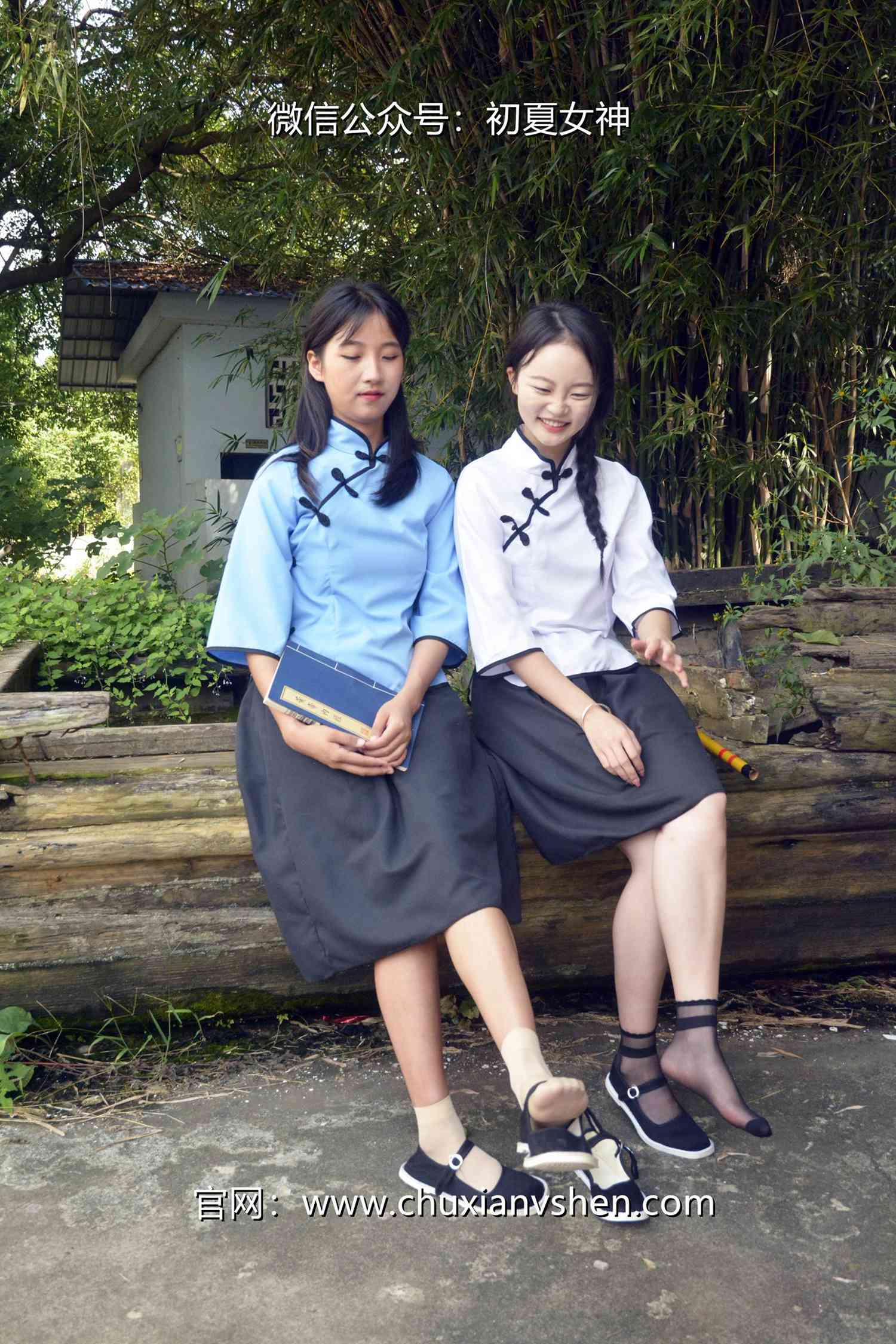 图片[51]-初夏女神 NO.087 点点、双双 民国姐妹[180P] – 速更版-美库