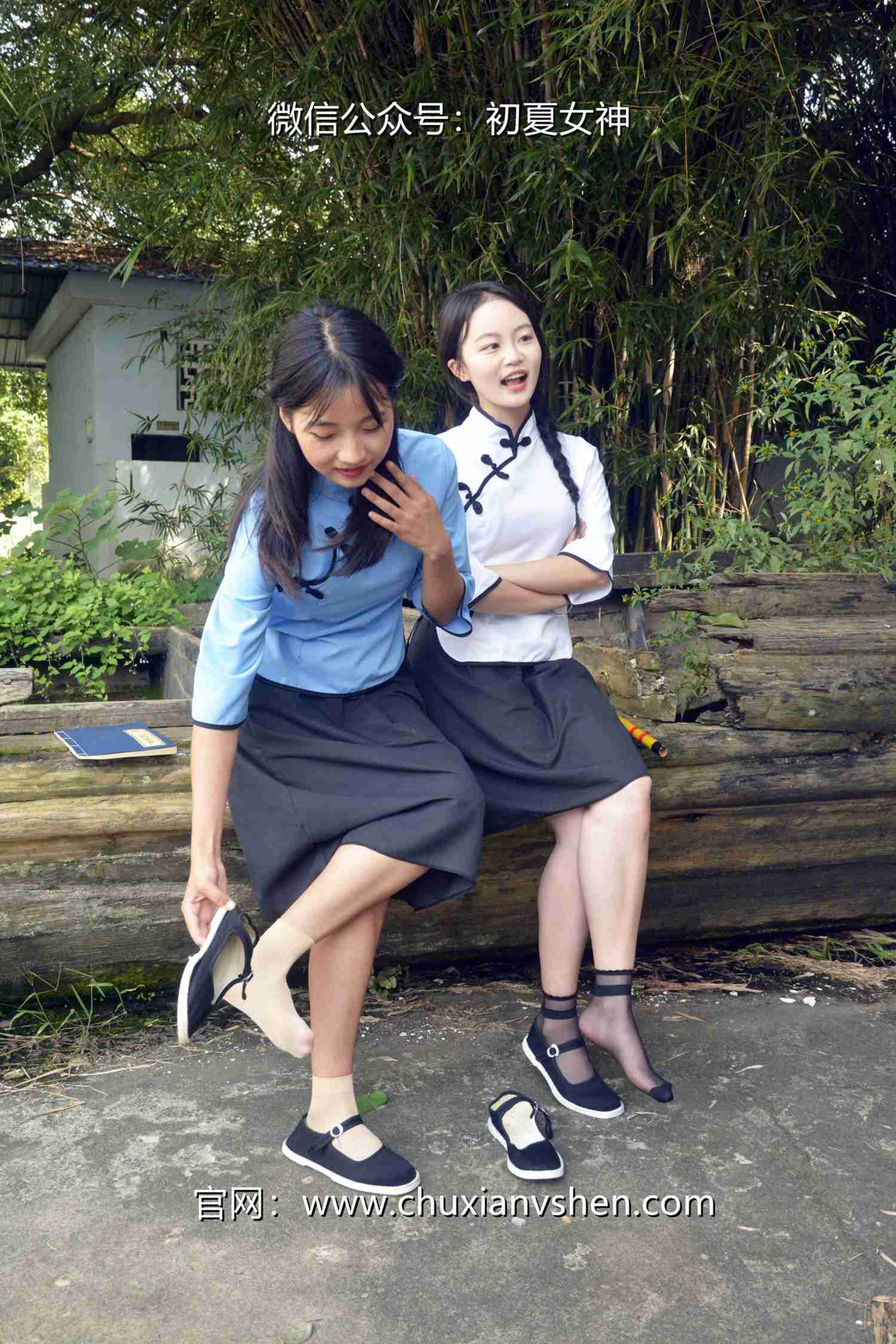 图片[52]-初夏女神 NO.087 点点、双双 民国姐妹[180P] – 速更版-美库