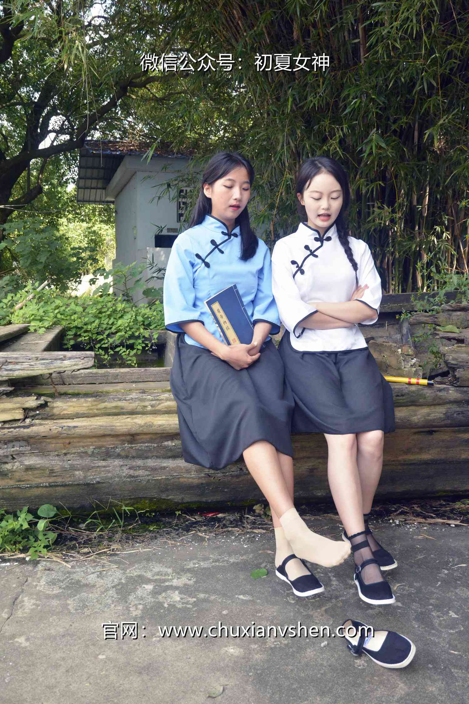 图片[58]-初夏女神 NO.087 点点、双双 民国姐妹[180P] – 速更版-美库