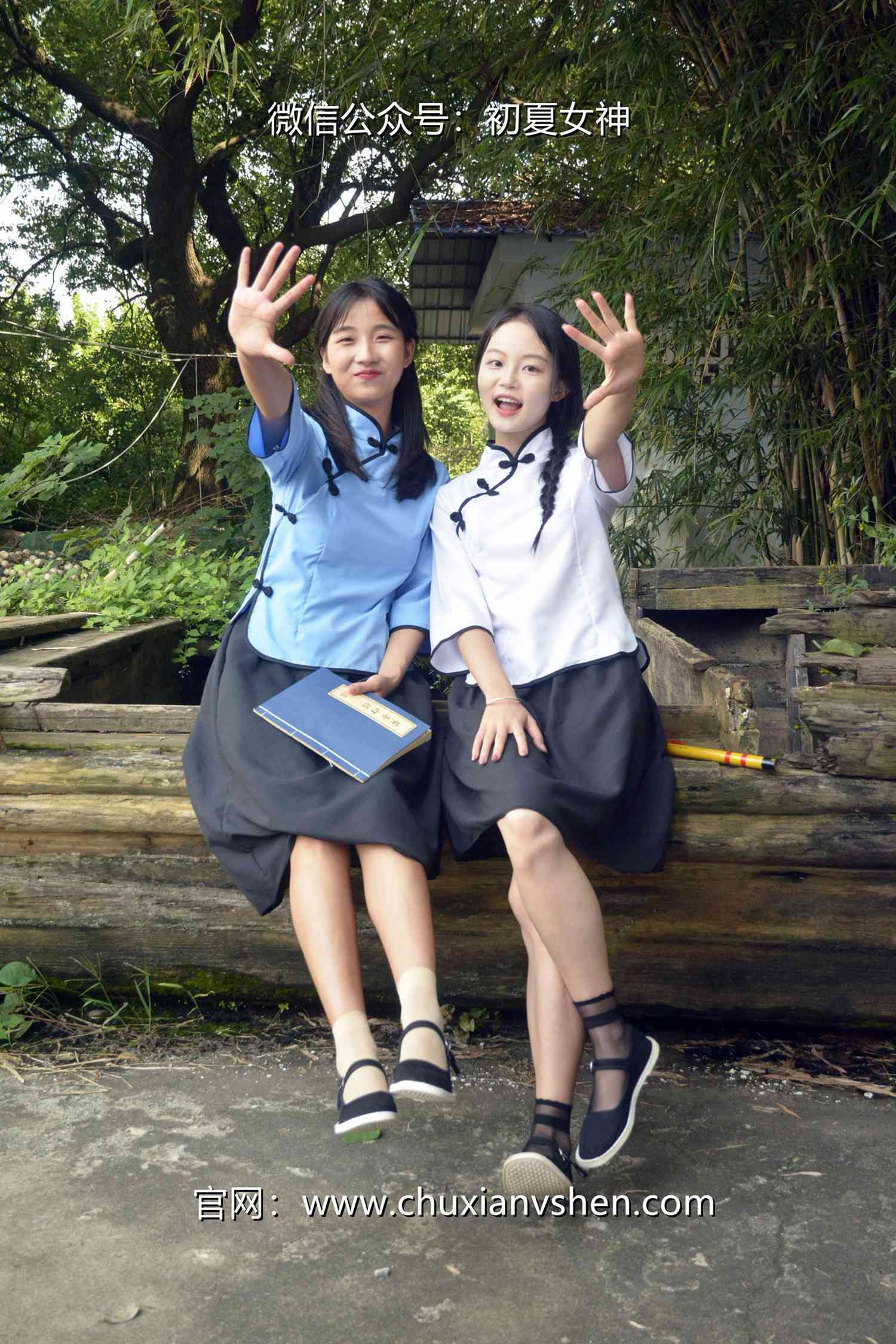 图片[60]-初夏女神 NO.087 点点、双双 民国姐妹[180P] – 速更版-美库