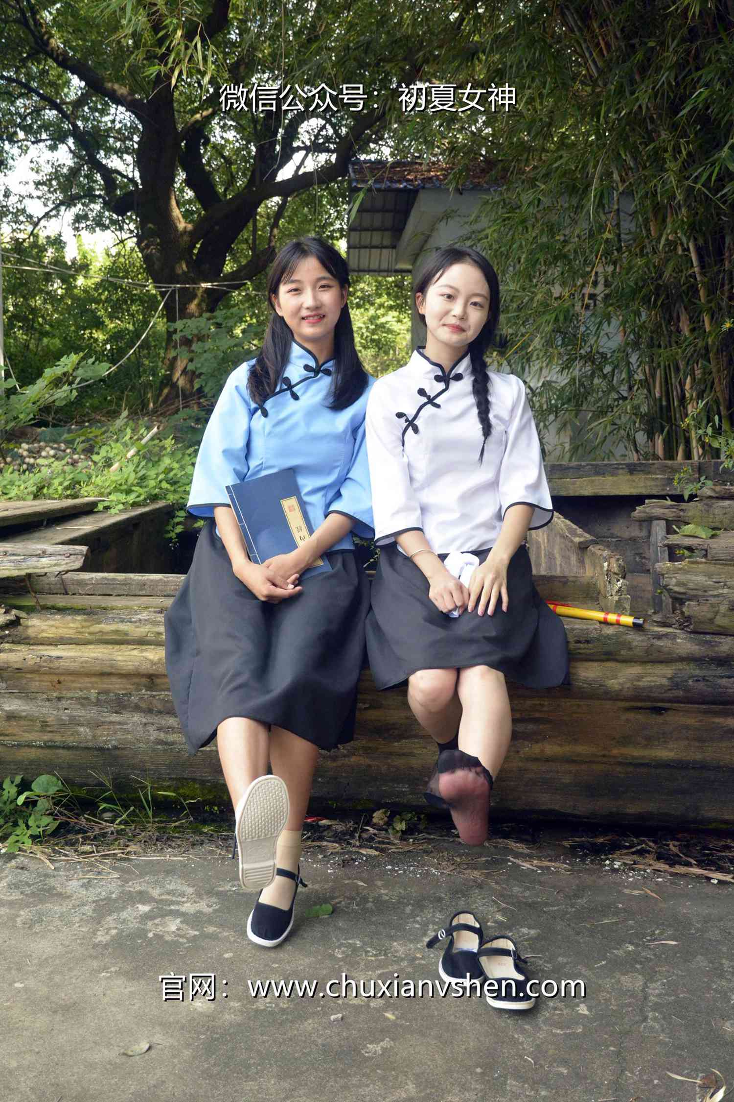 图片[66]-初夏女神 NO.087 点点、双双 民国姐妹[180P] – 速更版-美库