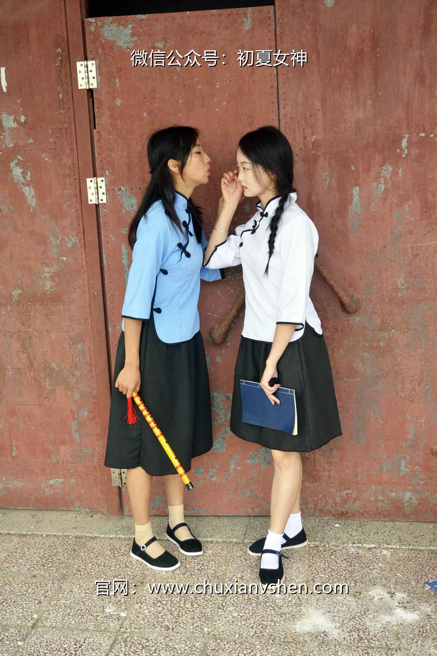 图片[72]-初夏女神 NO.087 点点、双双 民国姐妹[180P] – 速更版-美库