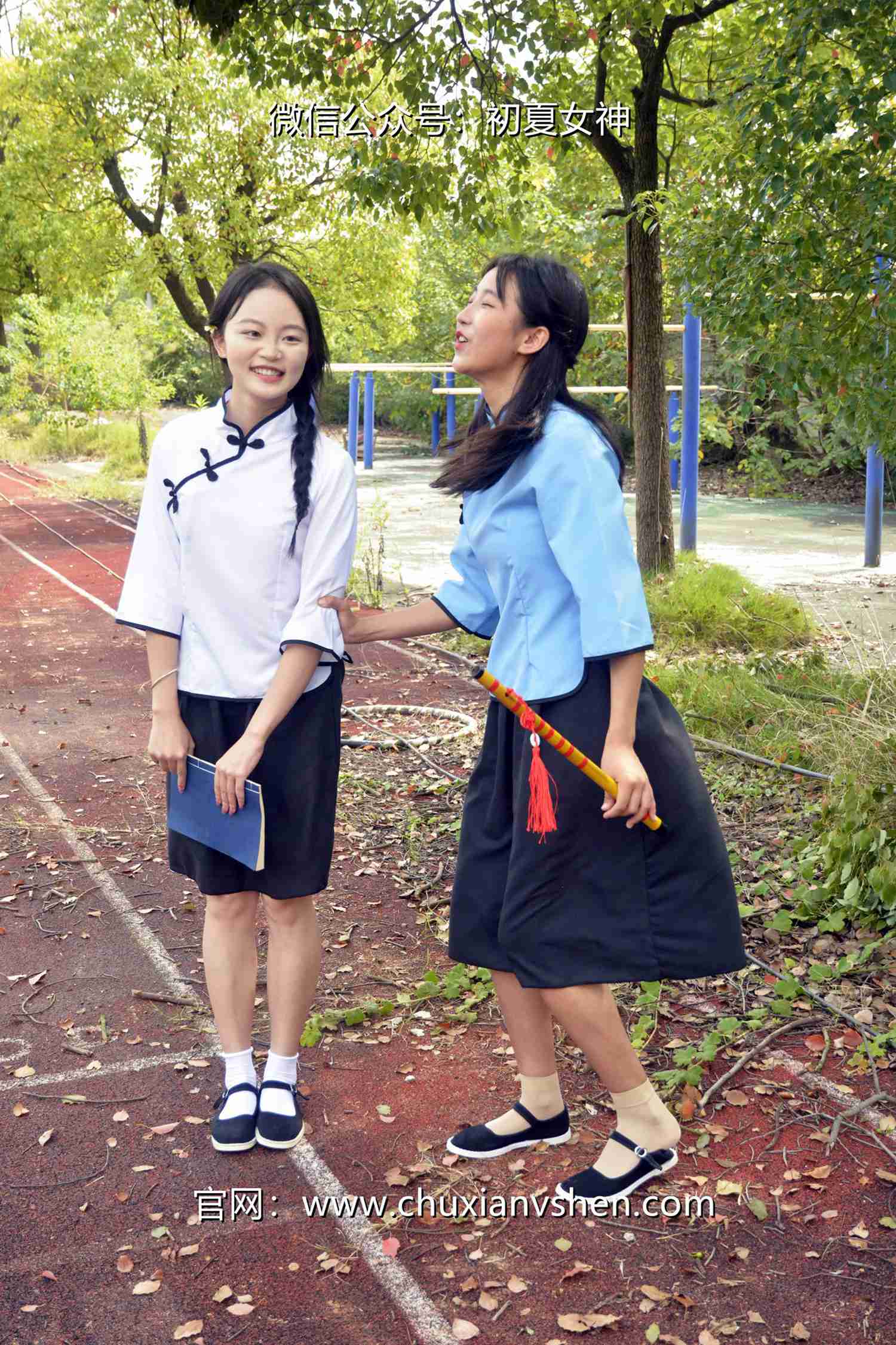 图片[85]-初夏女神 NO.087 点点、双双 民国姐妹[180P] – 速更版-美库