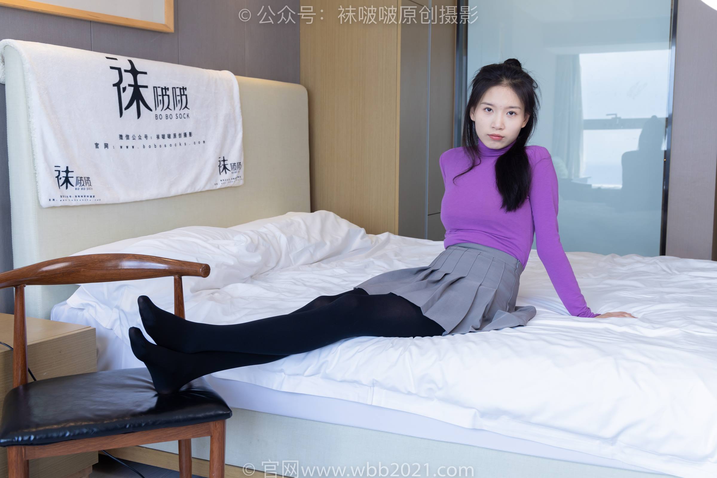 图片[65]-[BoBoSocks袜啵啵]NO.310 芝士-皮鞋、厚黑丝[140P] – 速更版-美库