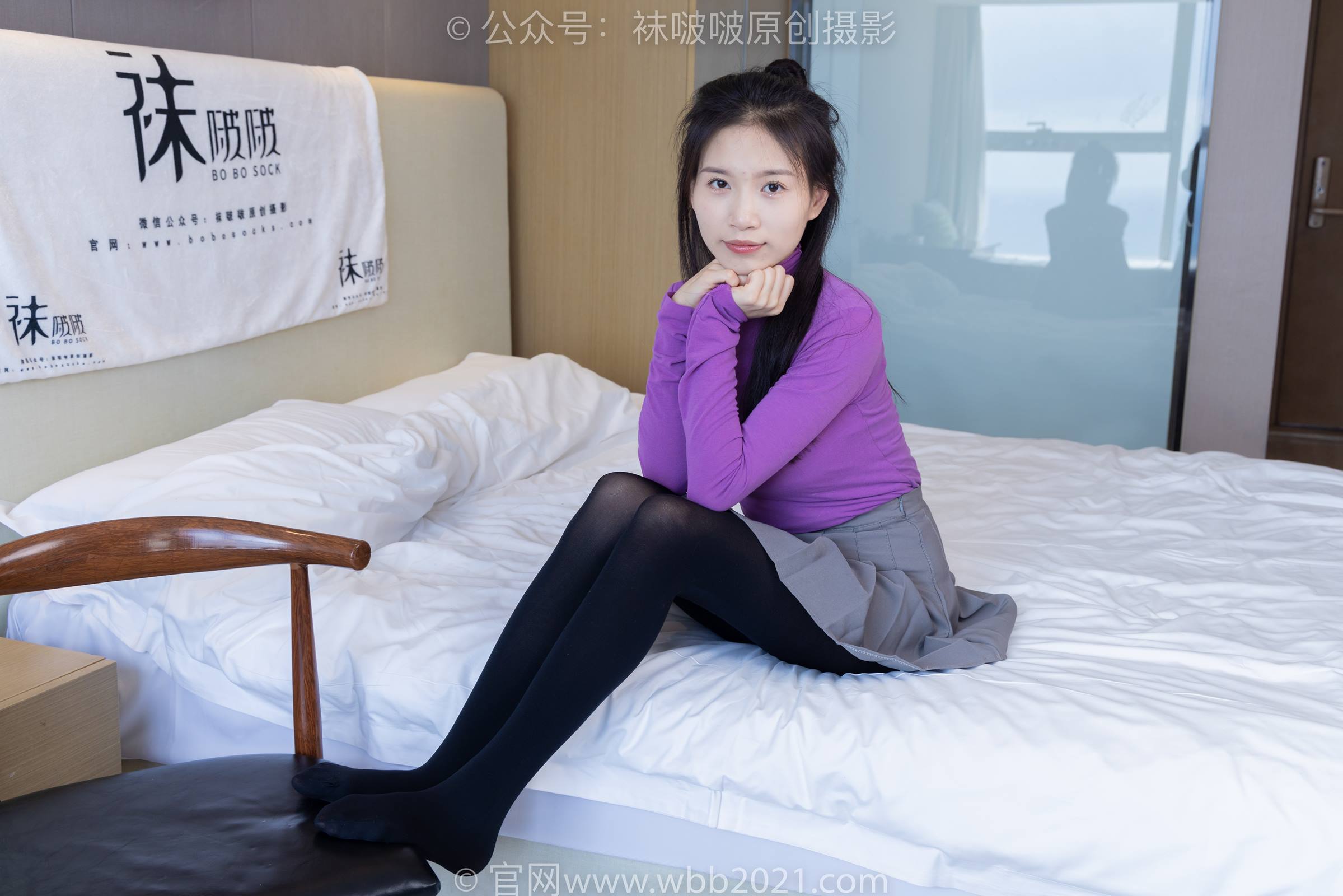 图片[68]-[BoBoSocks袜啵啵]NO.310 芝士-皮鞋、厚黑丝[140P] – 速更版-美库