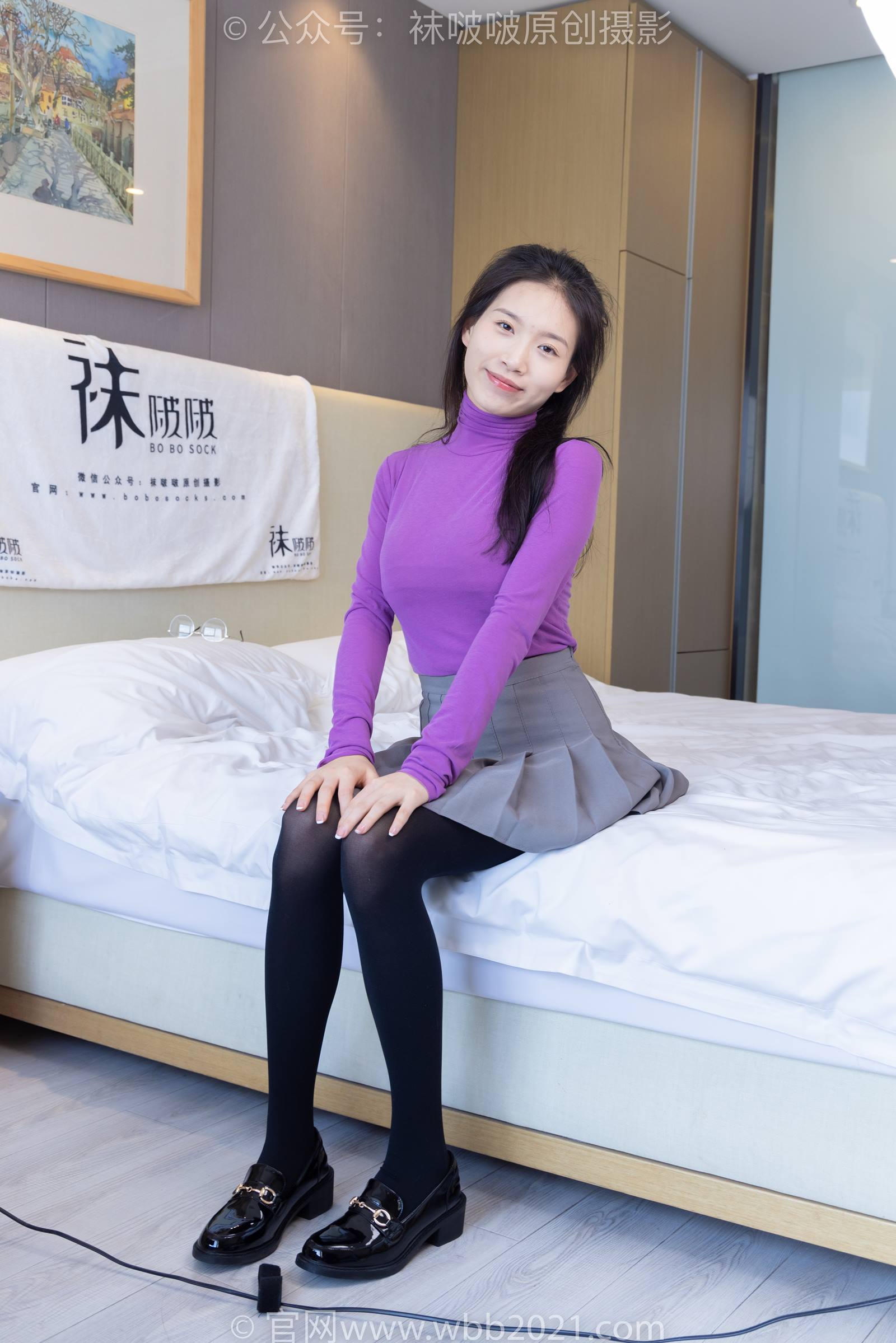 图片[141]-[BoBoSocks袜啵啵]NO.310 芝士-皮鞋、厚黑丝[140P] – 速更版-美库